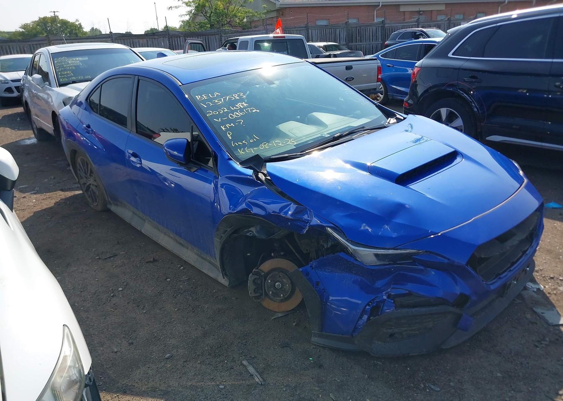 2022 SUBARU WRX LIMITED