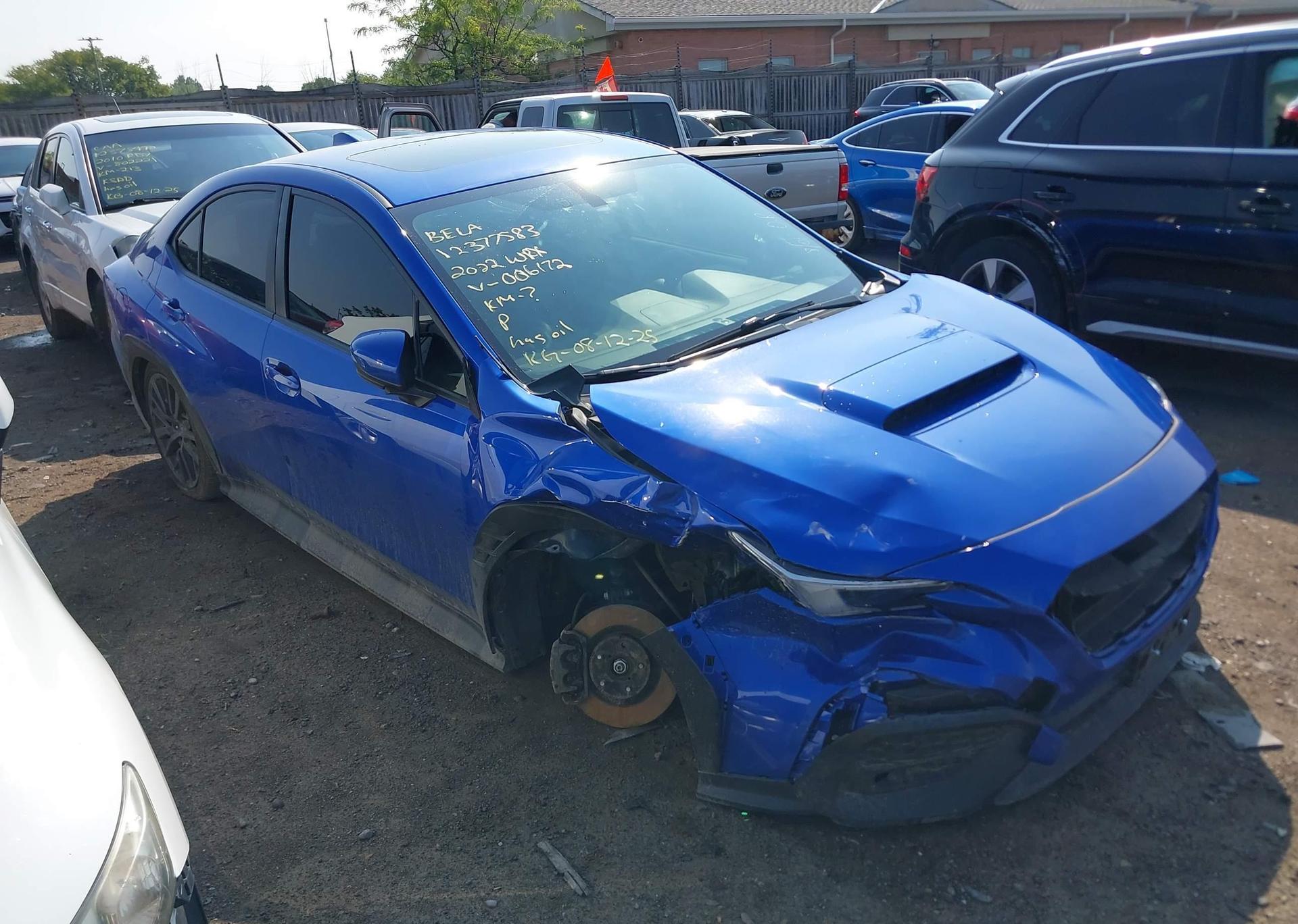 2022 SUBARU WRX LIMITED