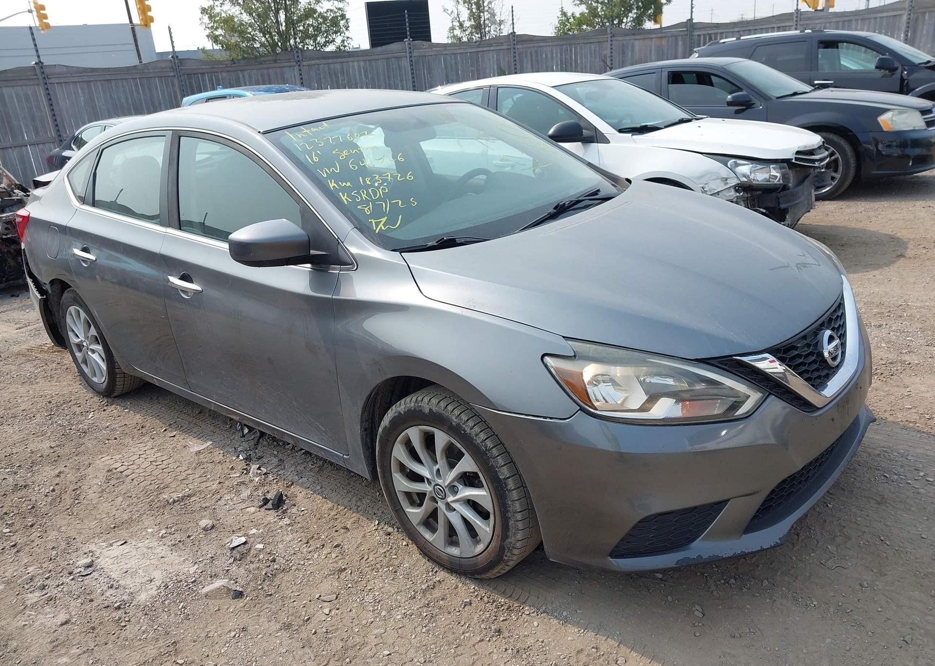 2016 NISSAN SENTRA S