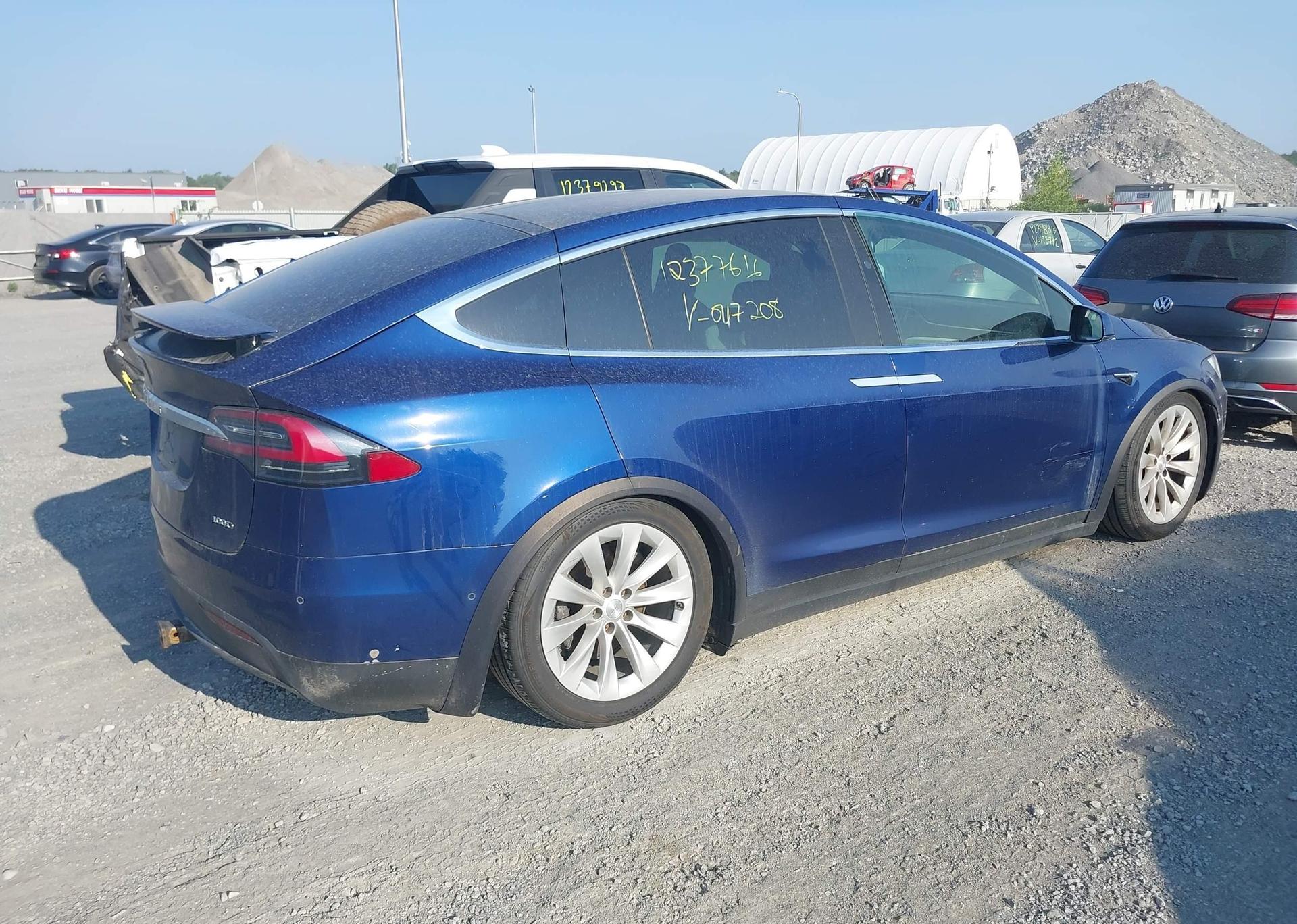2017 TESLA MODEL X 100D