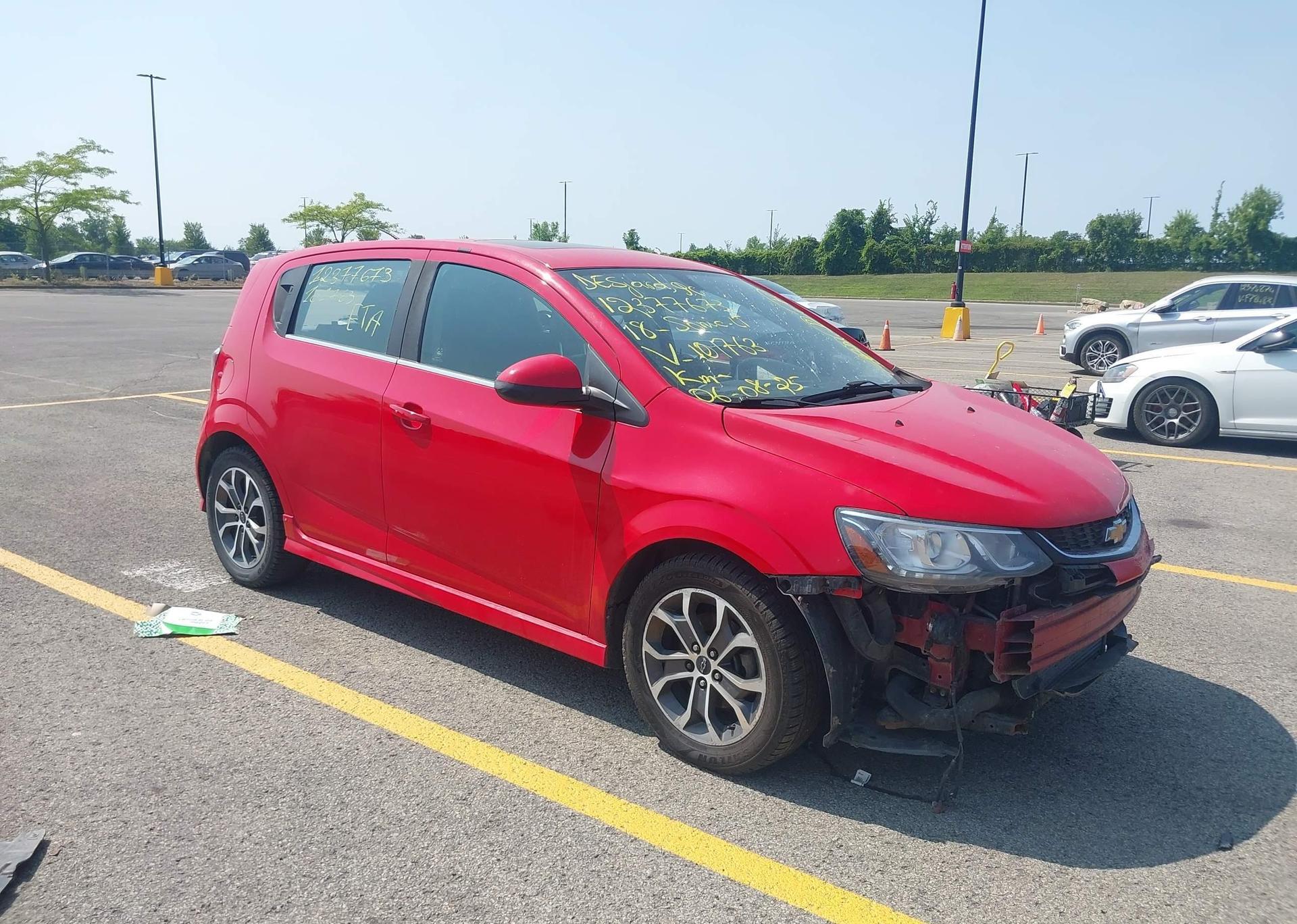 2018 CHEVROLET SONIC LT