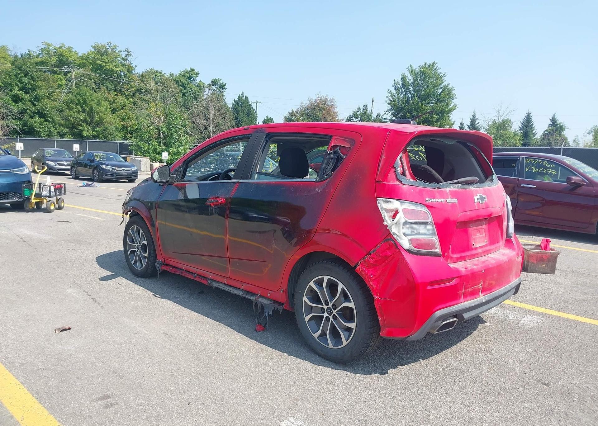 2018 CHEVROLET SONIC LT