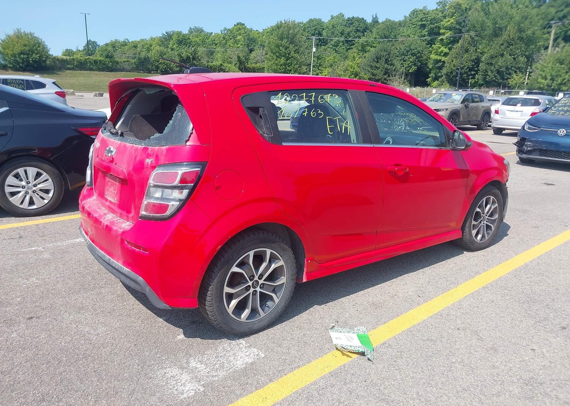 2018 CHEVROLET SONIC LT