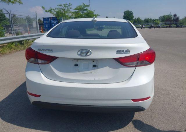 2016 HYUNDAI ELANTRA GL