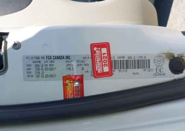 2016 DODGE GRAND CARAVAN SE