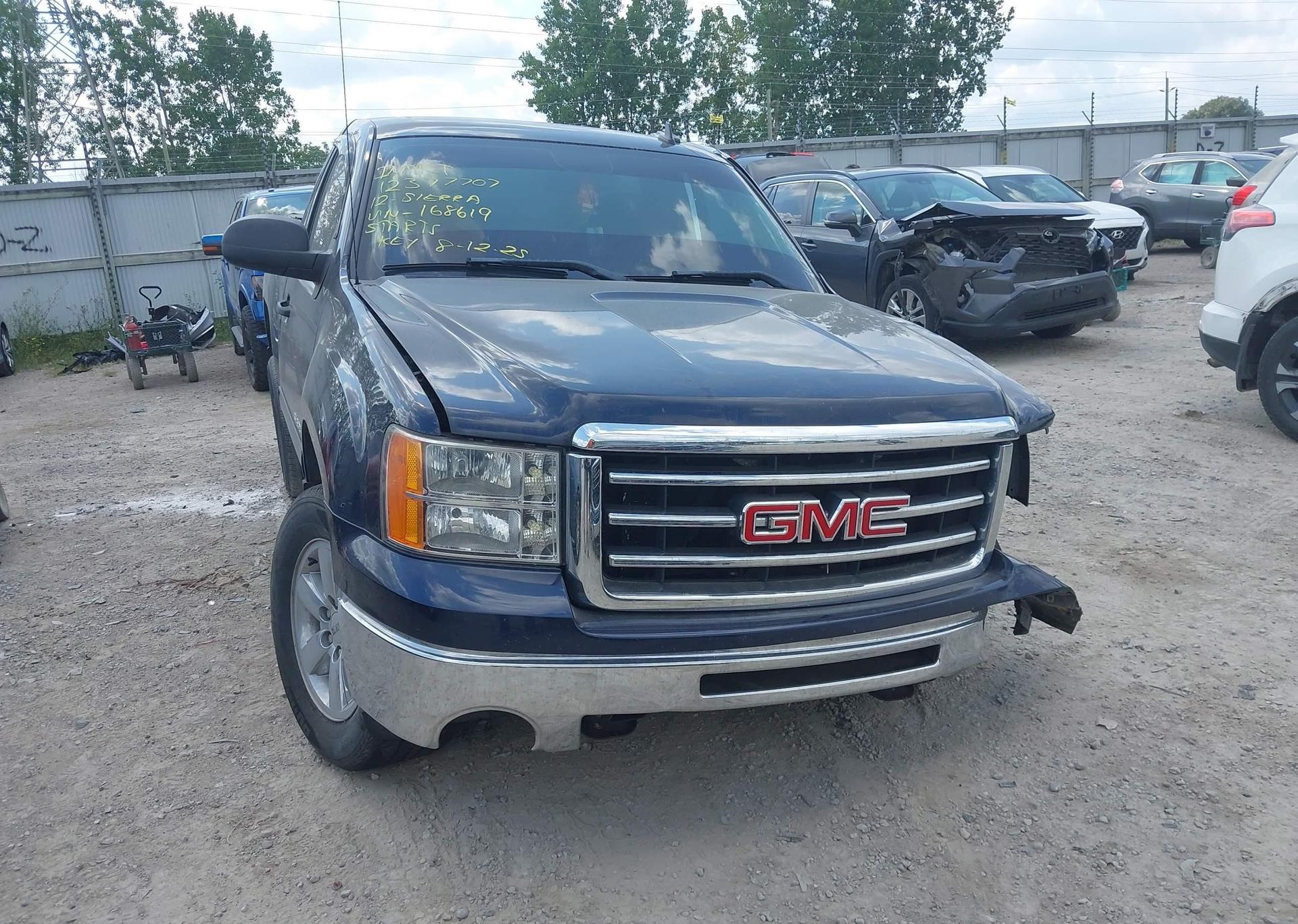 2012 GMC SIERRA C1500 SLE