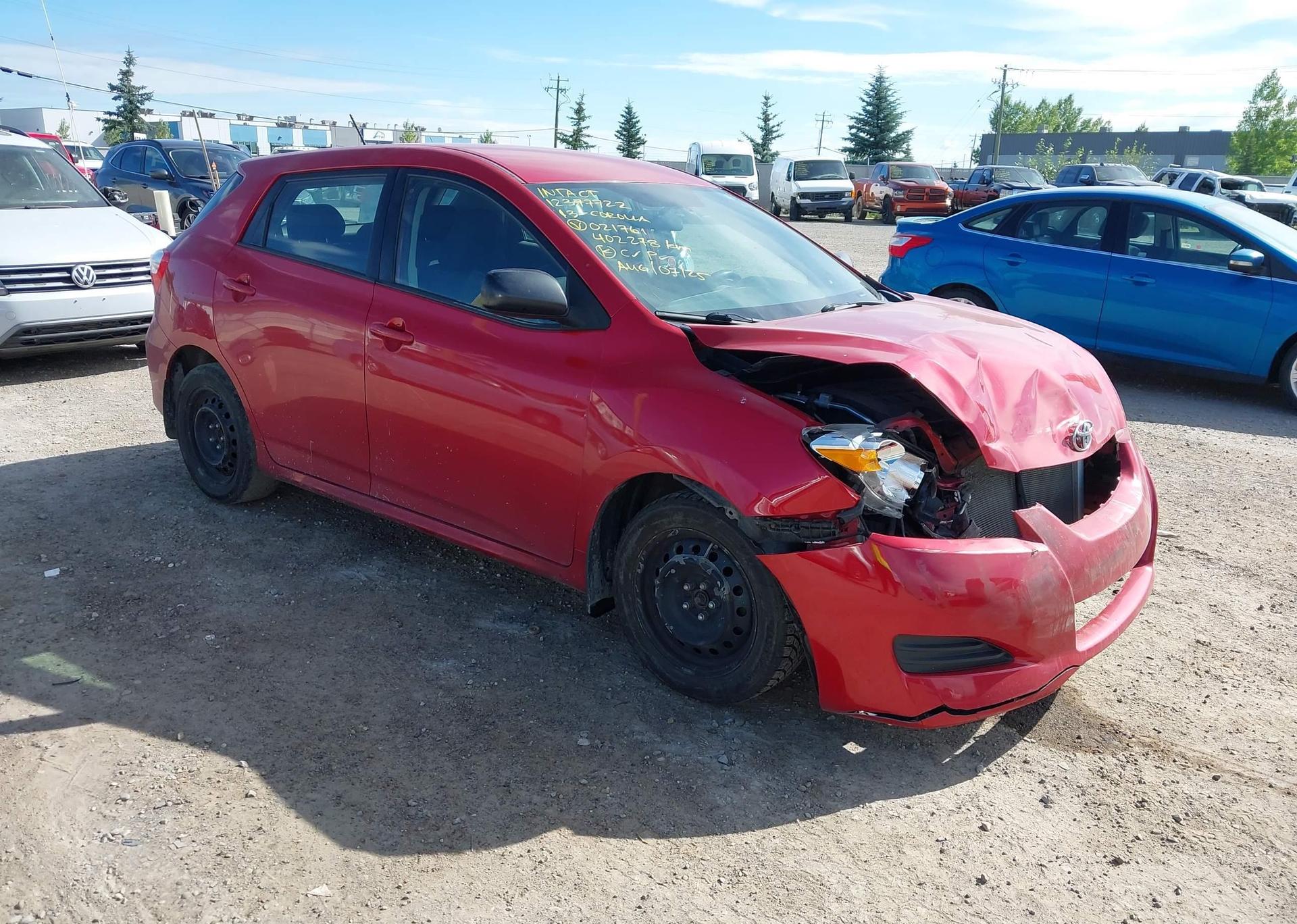 2013 TOYOTA COROLLA MATRIX