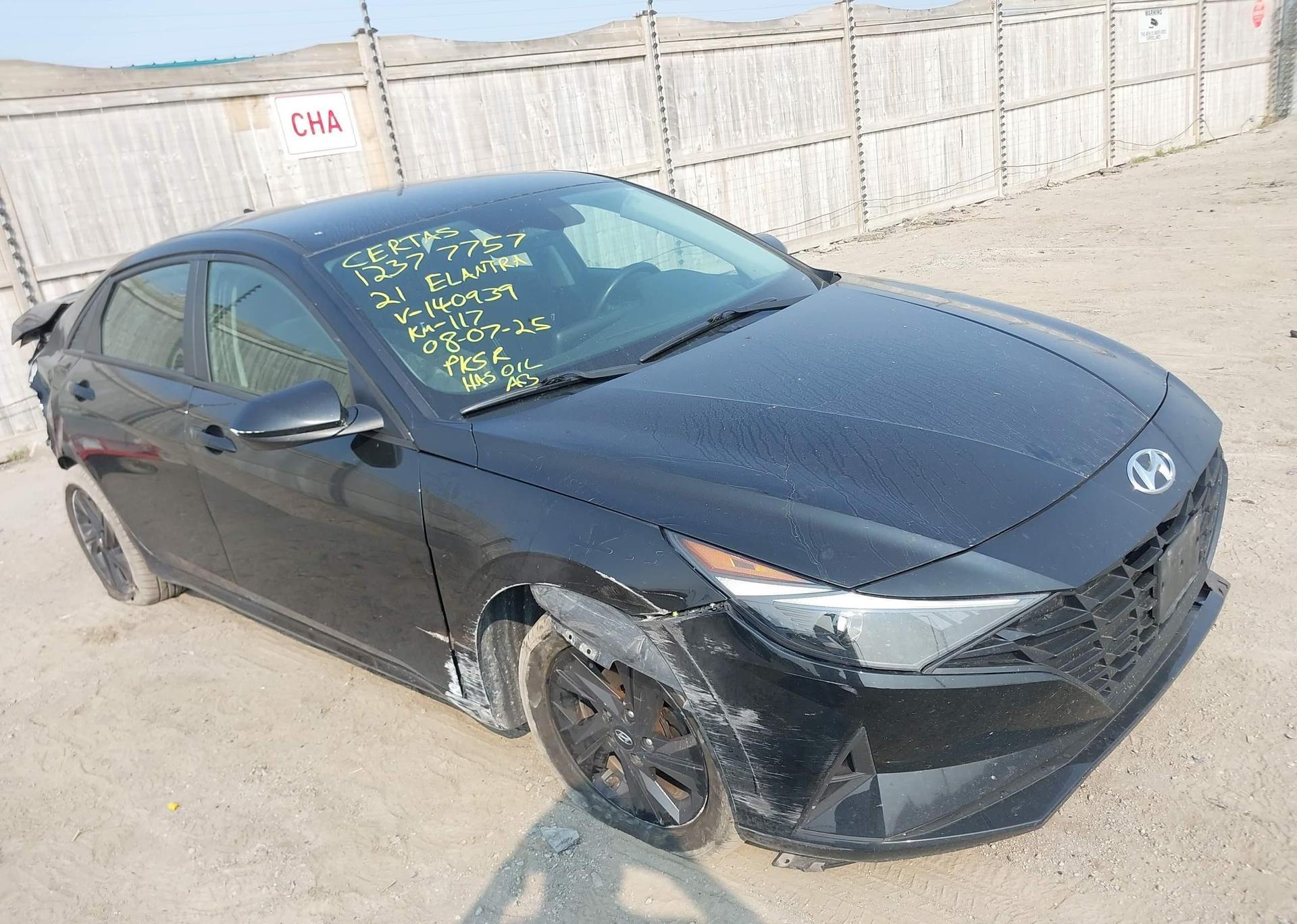2021 HYUNDAI ELANTRA SEL