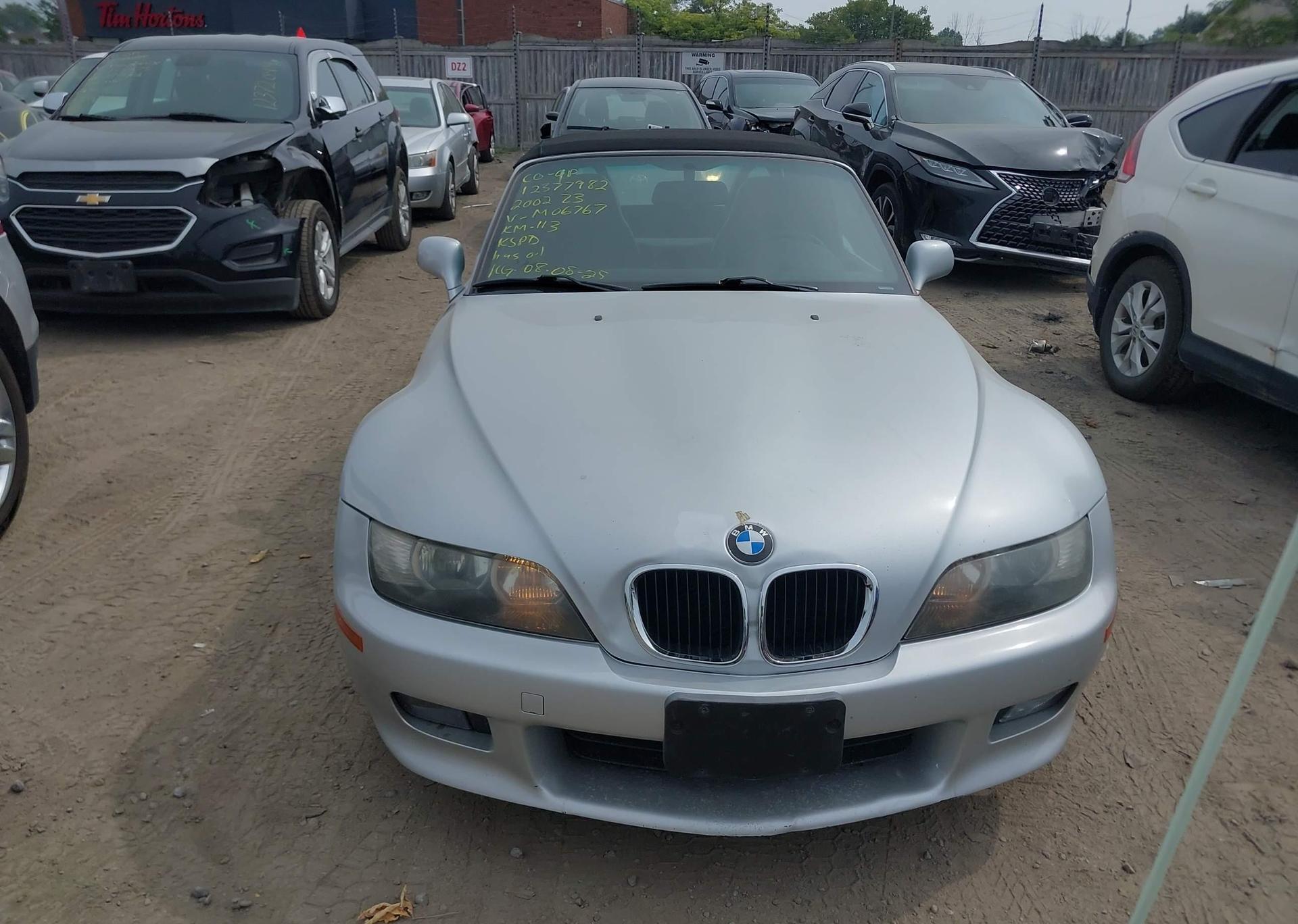 2002 BMW Z3 2.5I