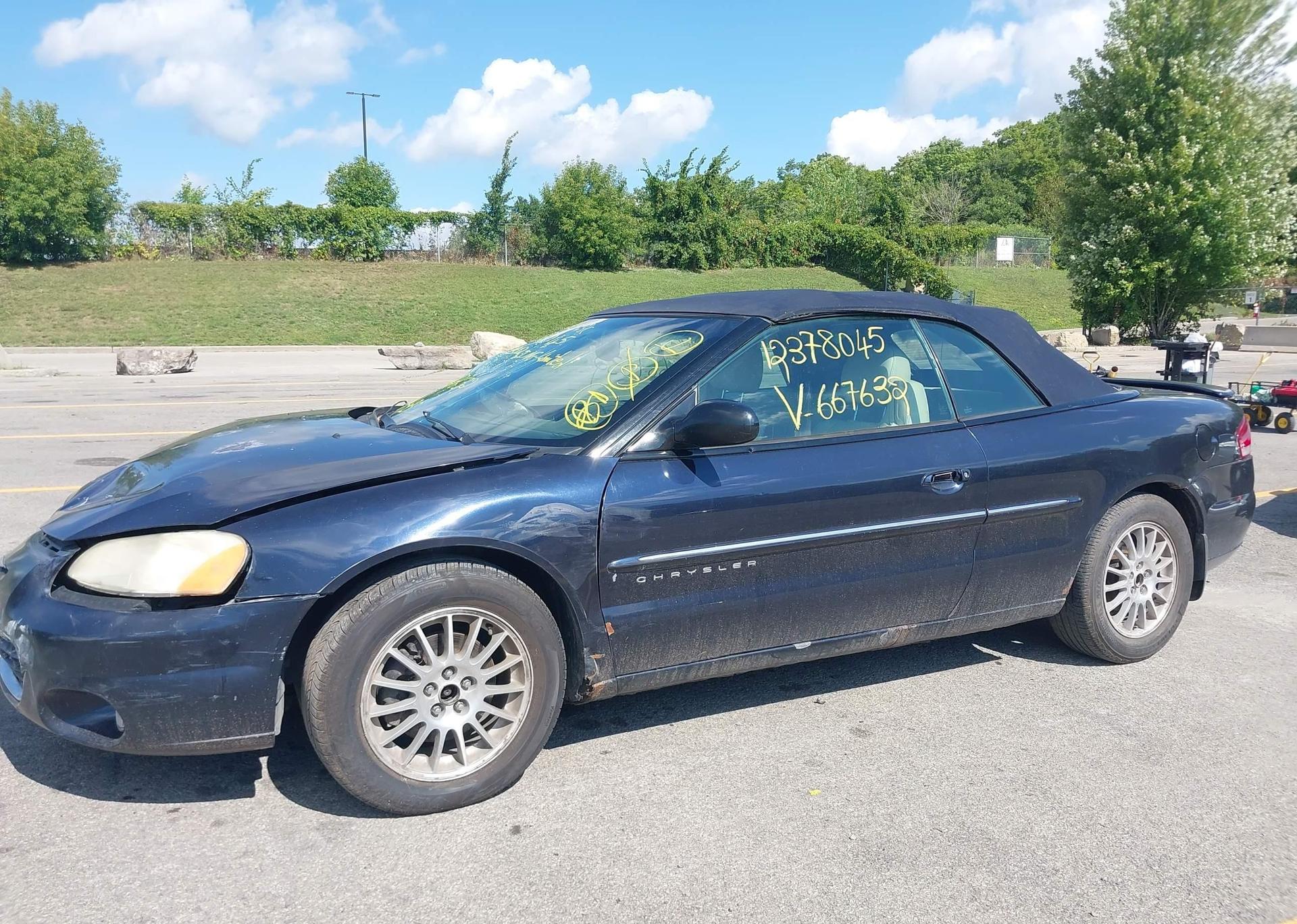 2001 CHRYSLER SEBRING LIMITED