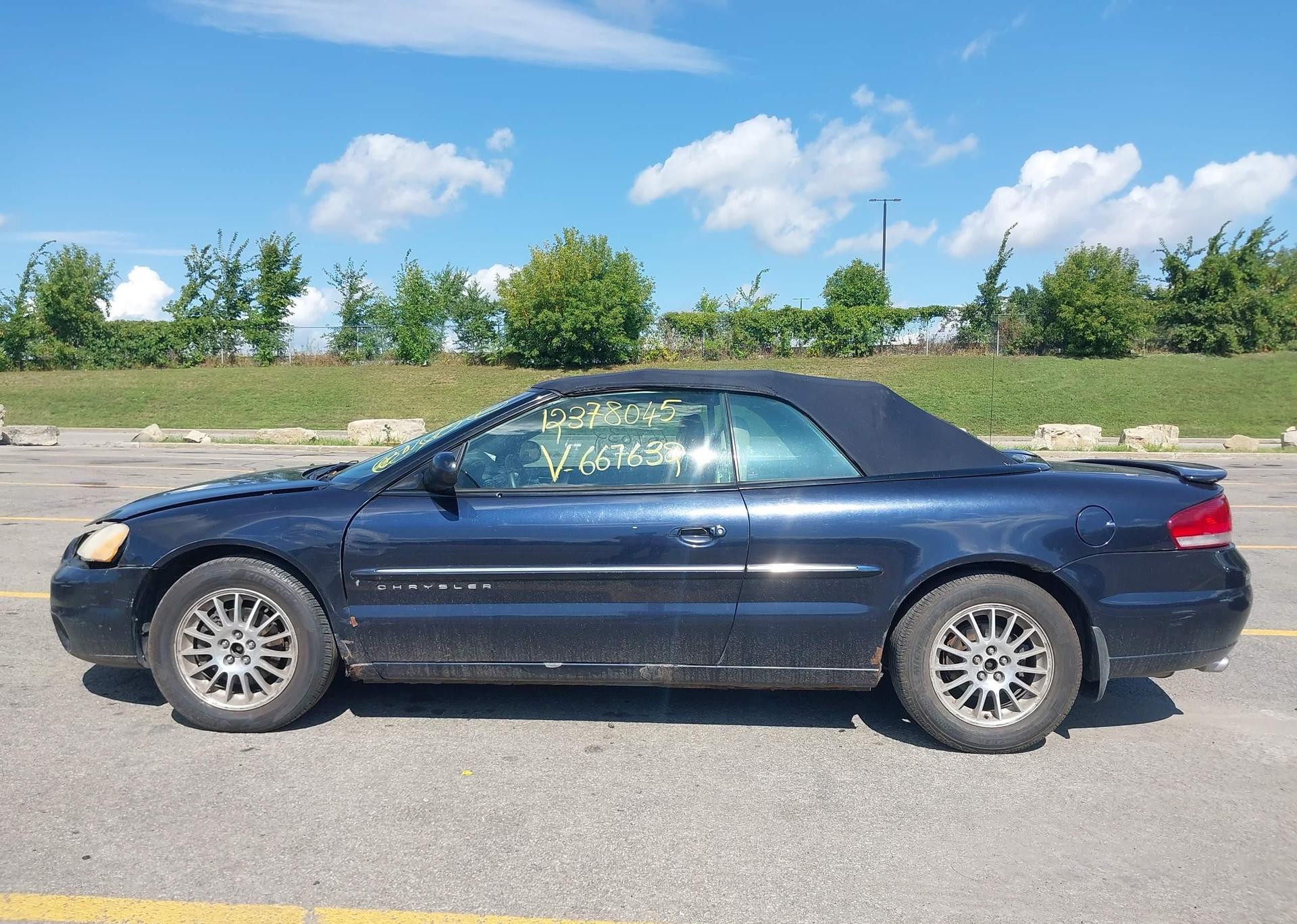 2001 CHRYSLER SEBRING LIMITED