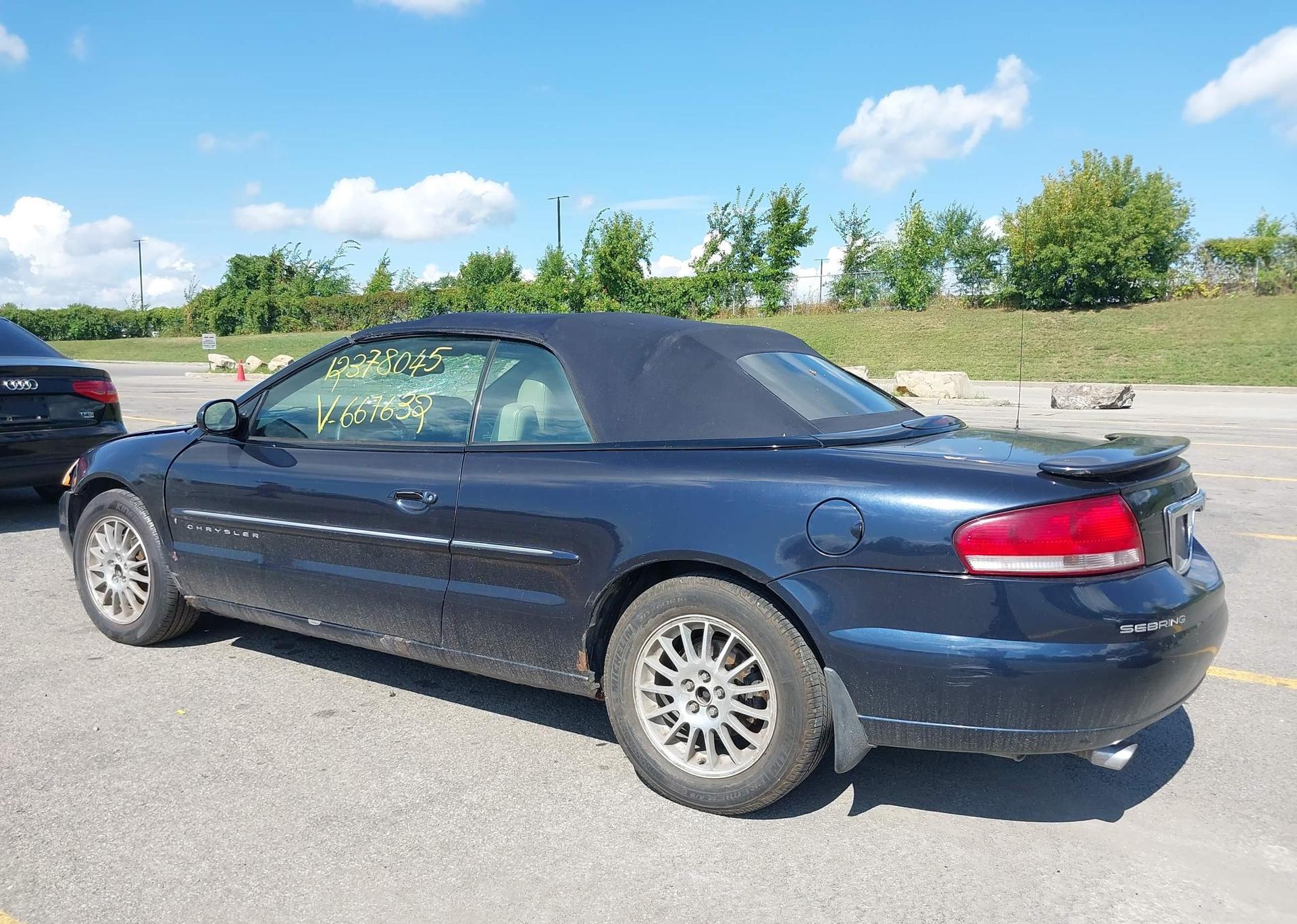2001 CHRYSLER SEBRING LIMITED