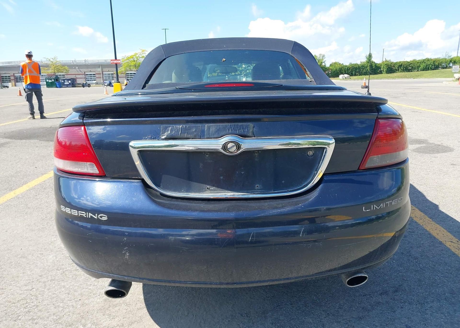 2001 CHRYSLER SEBRING LIMITED