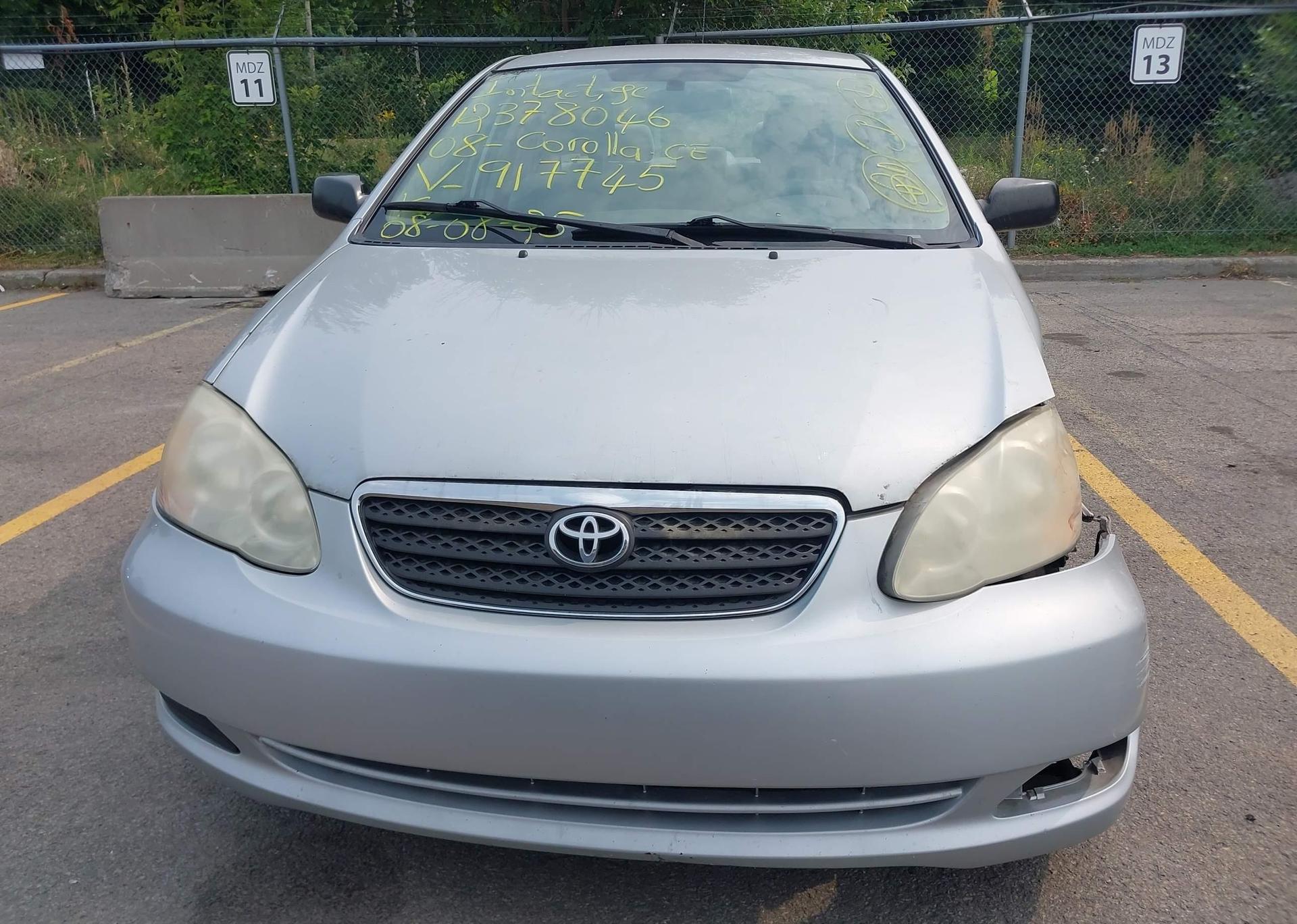 2008 TOYOTA COROLLA CE