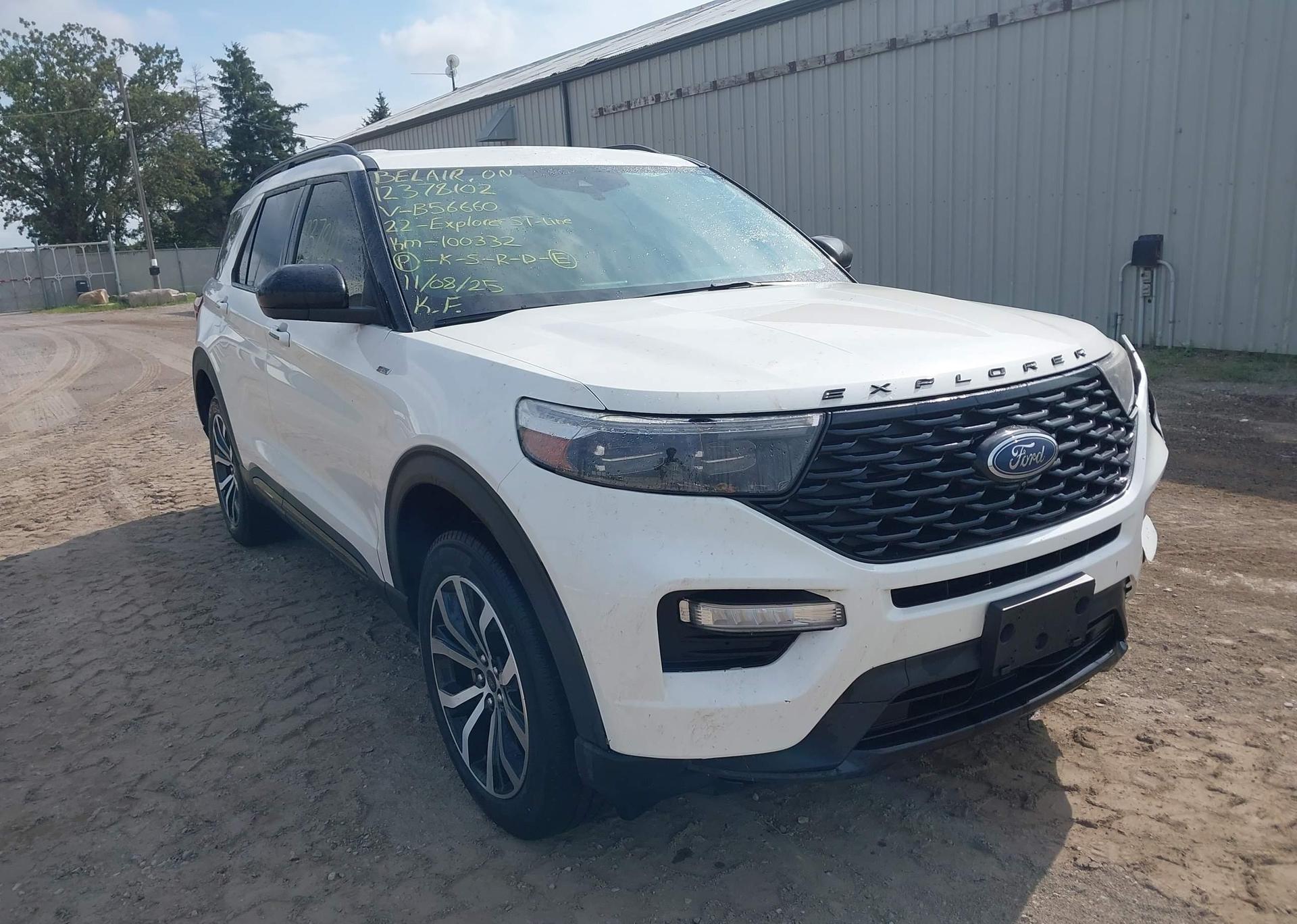 2022 FORD EXPLORER ST-LINE