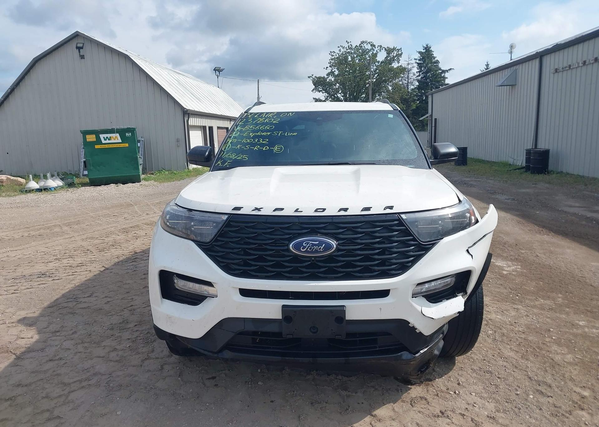 2022 FORD EXPLORER ST-LINE