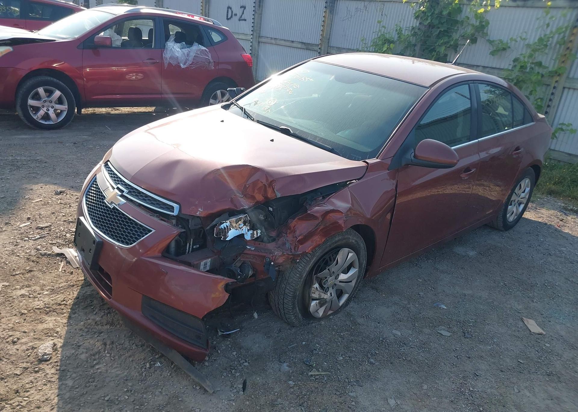 2012 CHEVROLET CRUZE LT TURBO