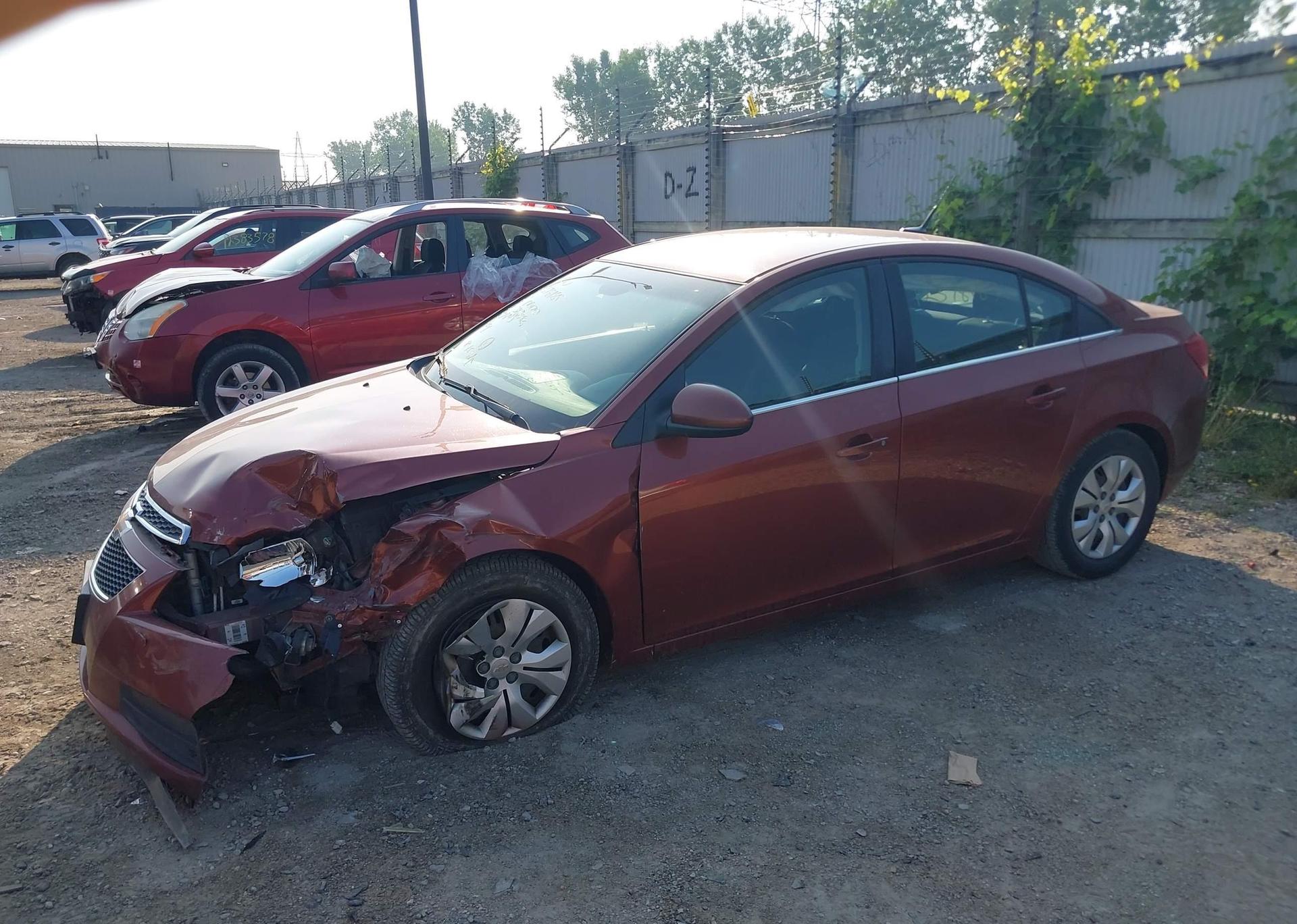 2012 CHEVROLET CRUZE LT TURBO