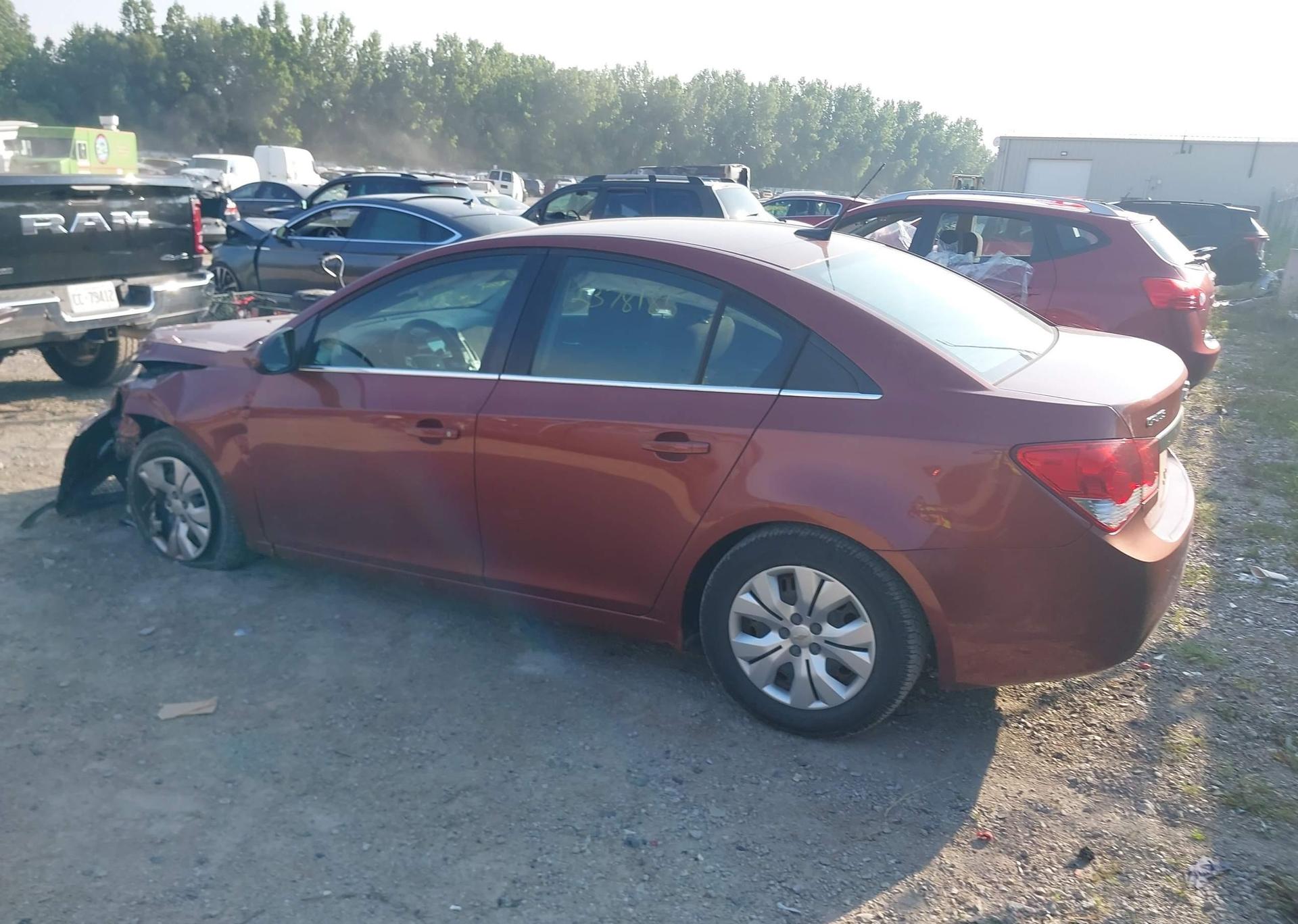 2012 CHEVROLET CRUZE LT TURBO