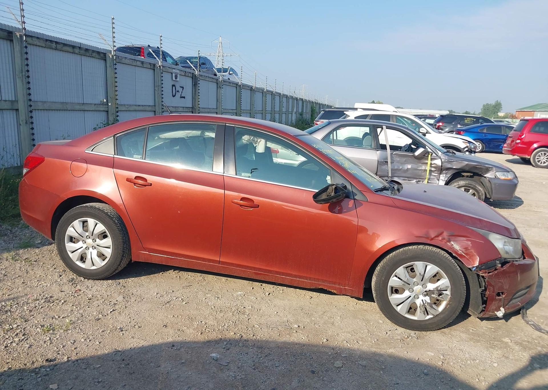 2012 CHEVROLET CRUZE LT TURBO
