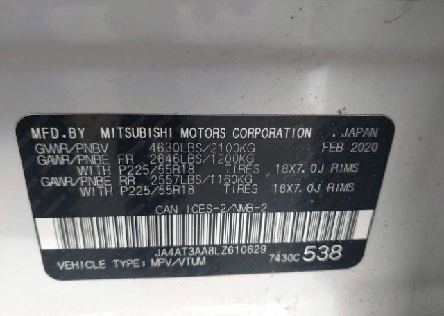 2020 MITSUBISHI ECLIPSE CROSS ES