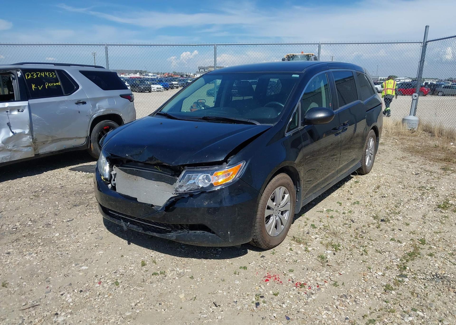 2017 HONDA Odyssey se