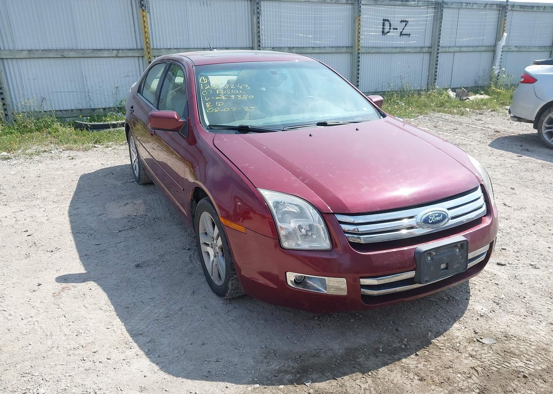 2007 FORD FUSION SEL