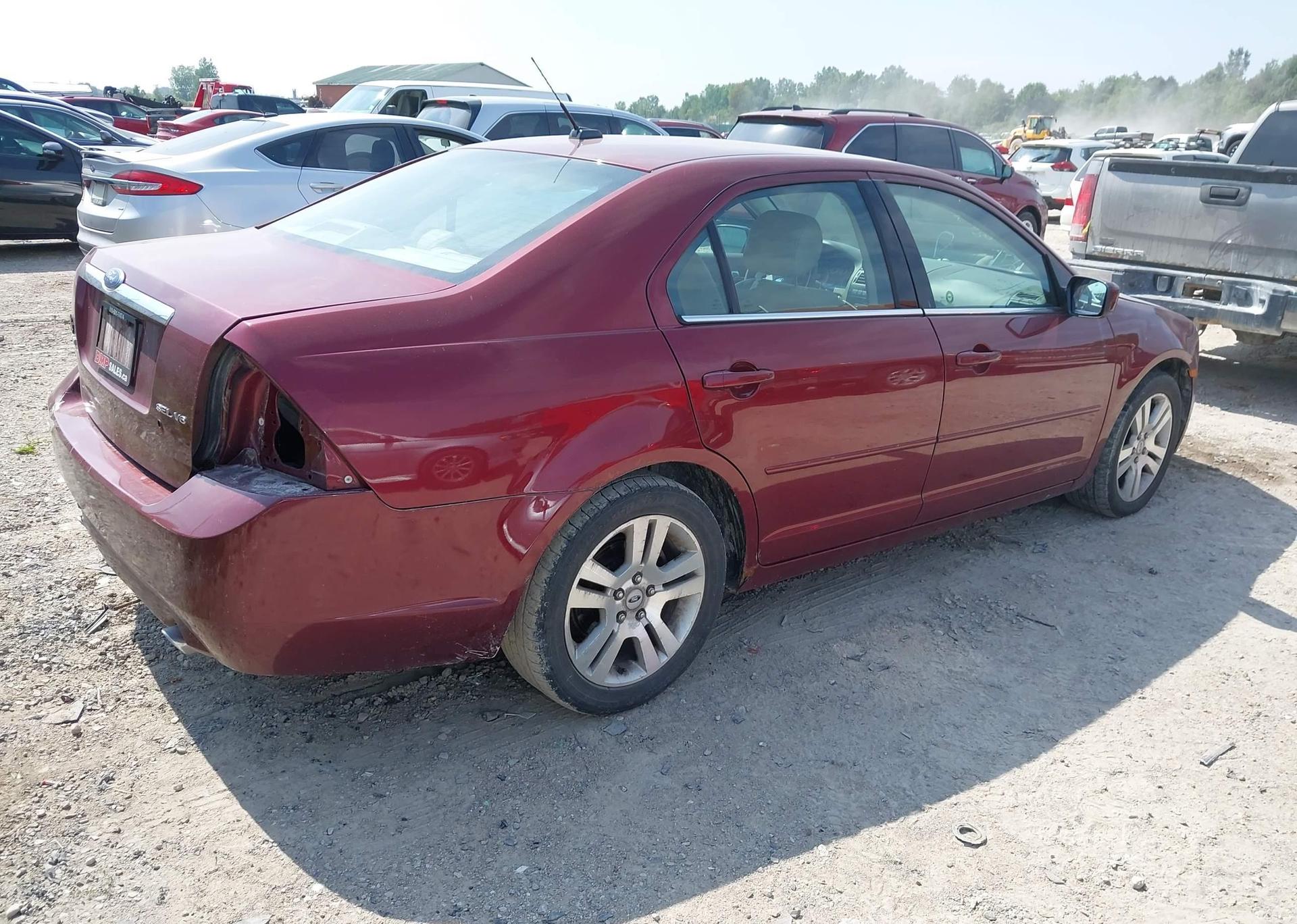 2007 FORD FUSION SEL