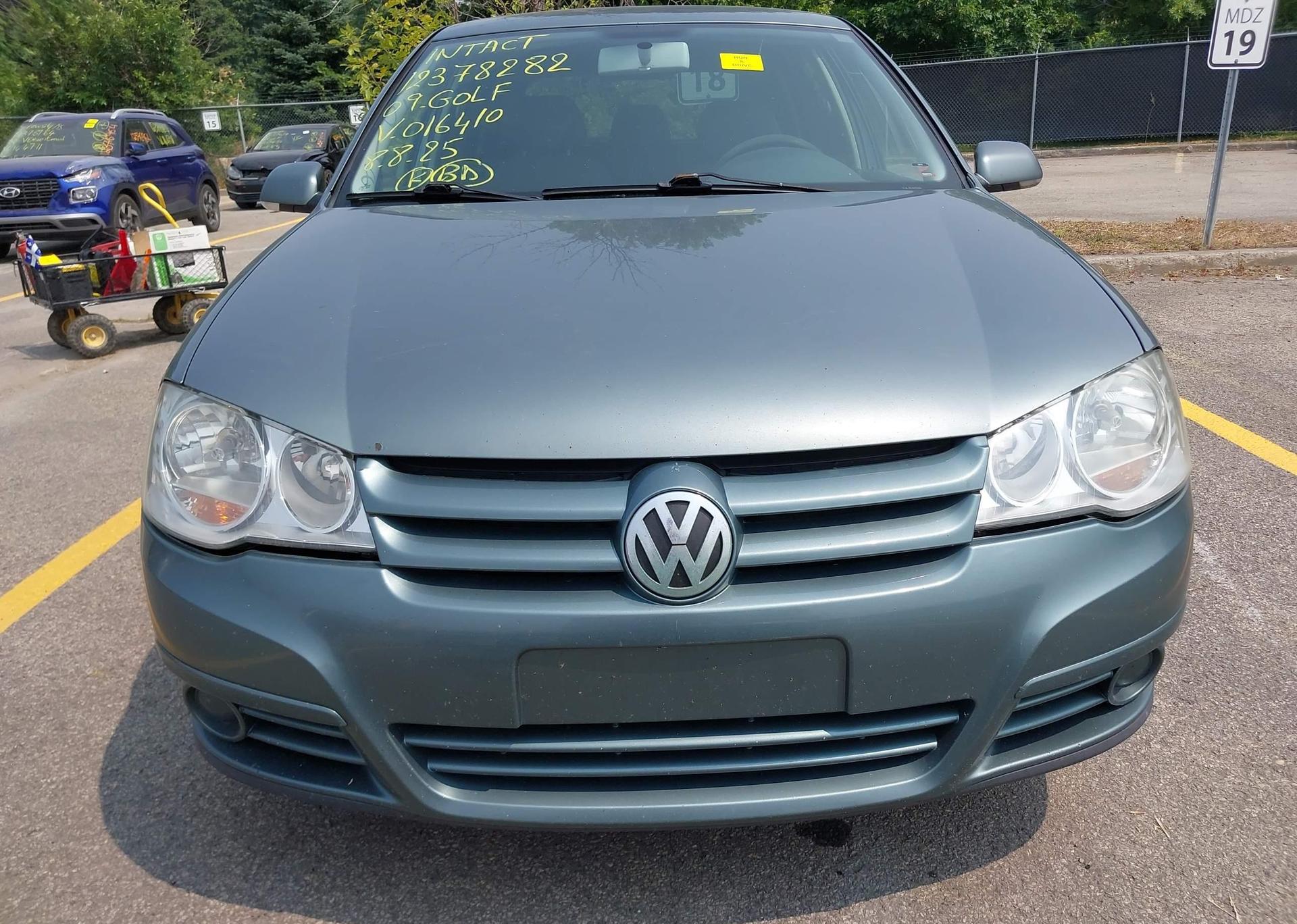 2009 VOLKSWAGEN CITY GOLF