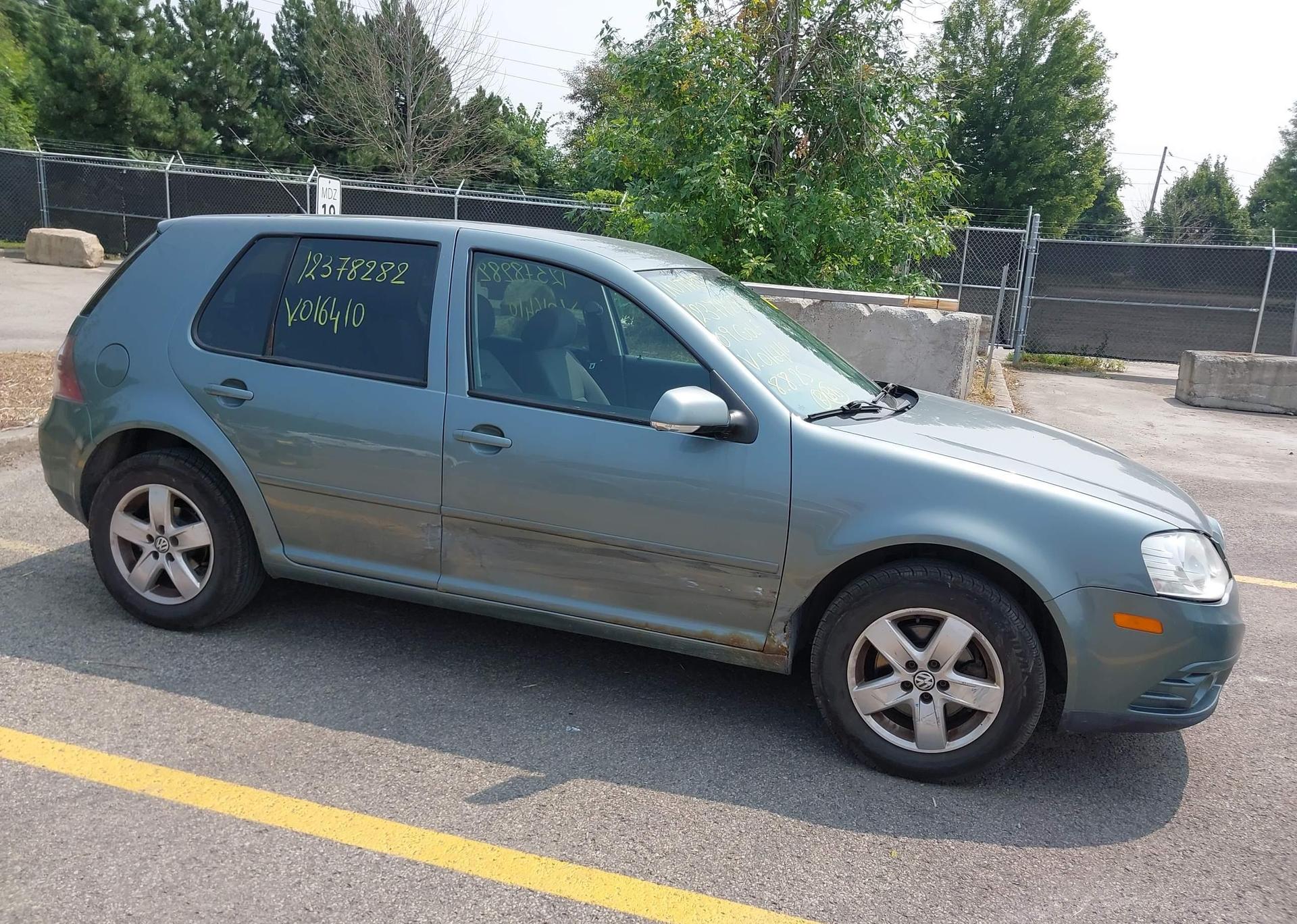 2009 VOLKSWAGEN CITY GOLF