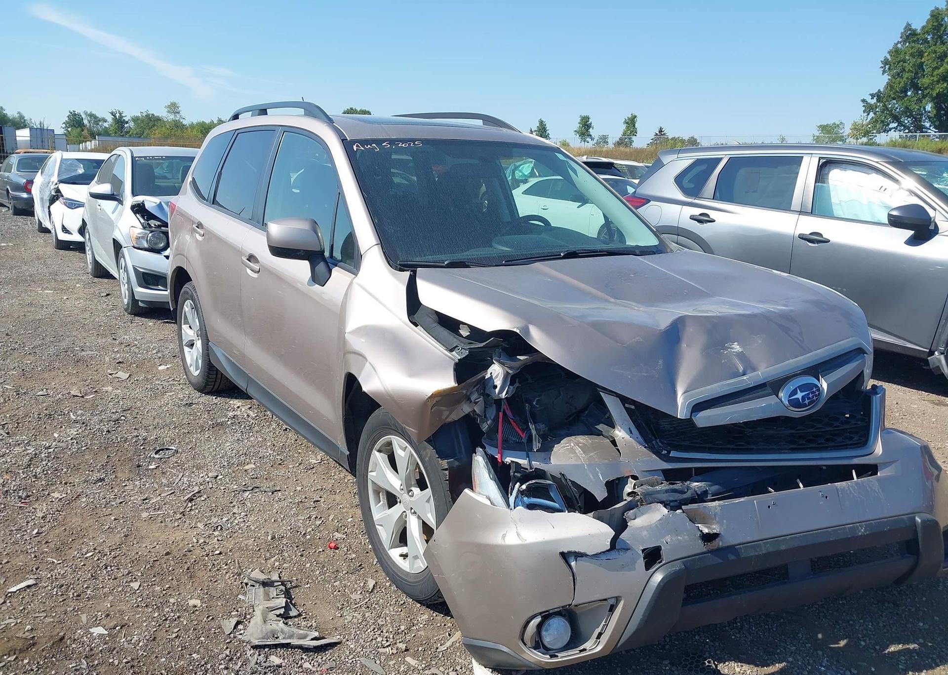 2015 SUBARU FORESTER 2.5I LIMITED