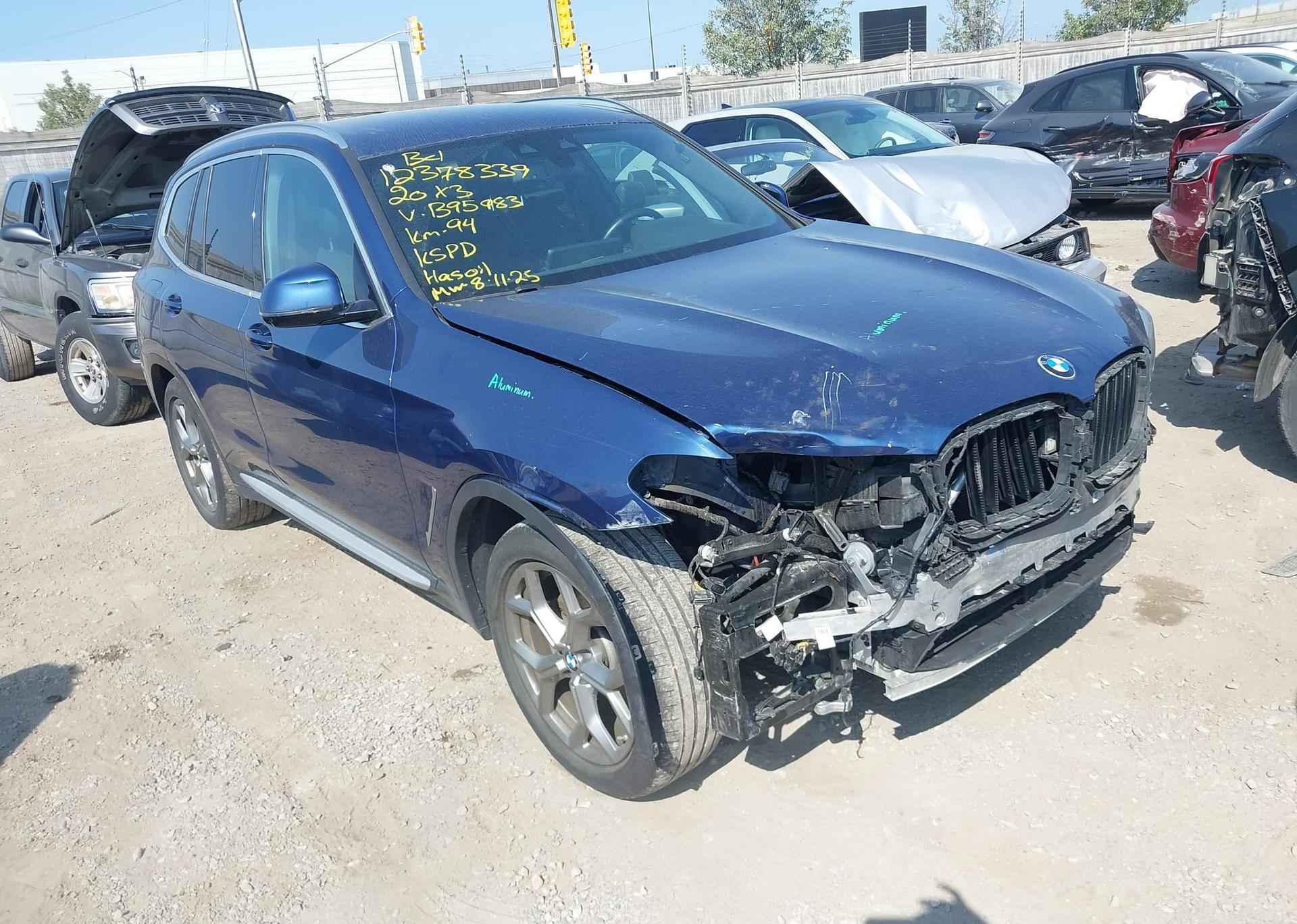 2020 BMW X3 XDRIVE30I