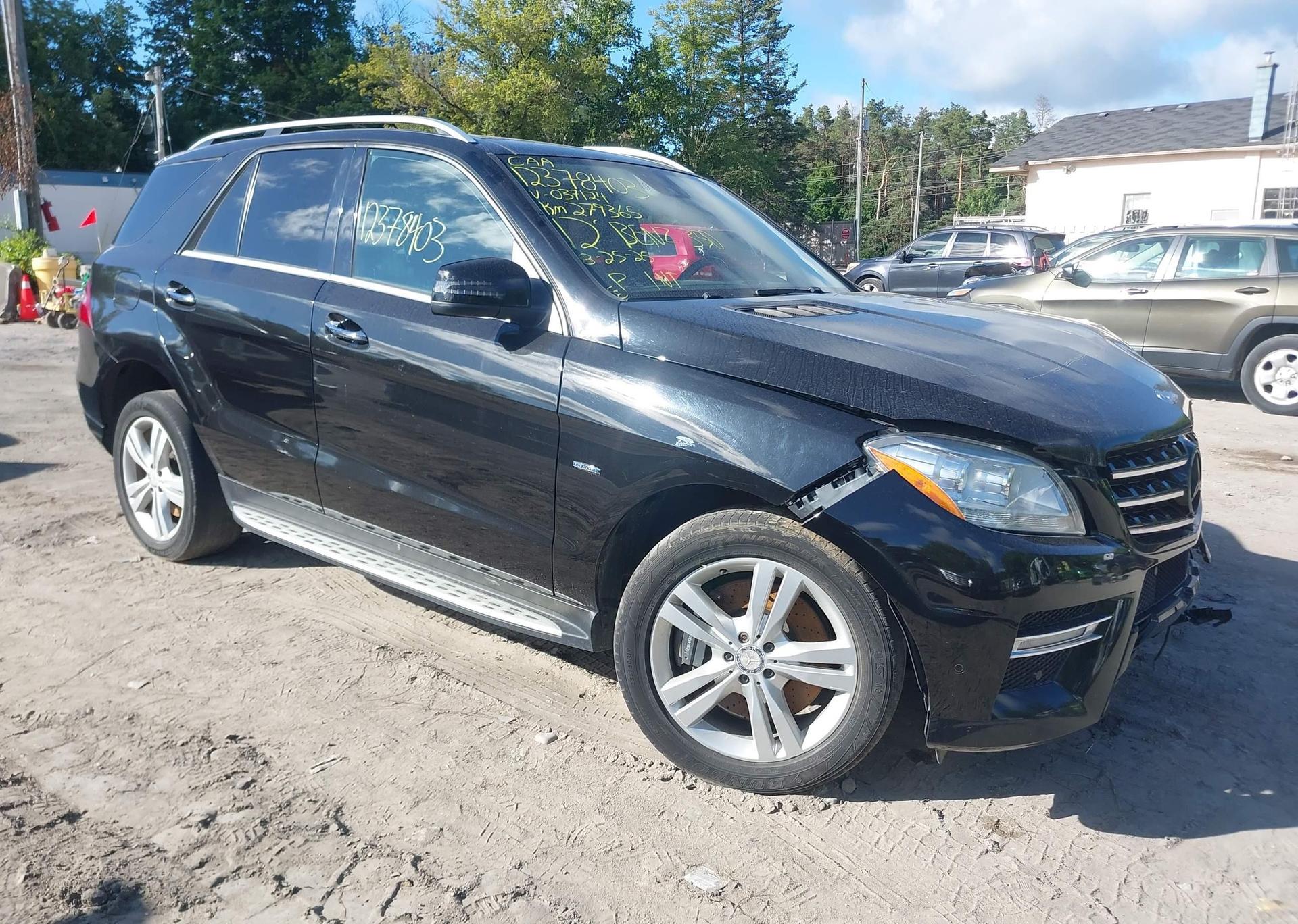 2012 MERCEDES-BENZ ML 350 4MATIC