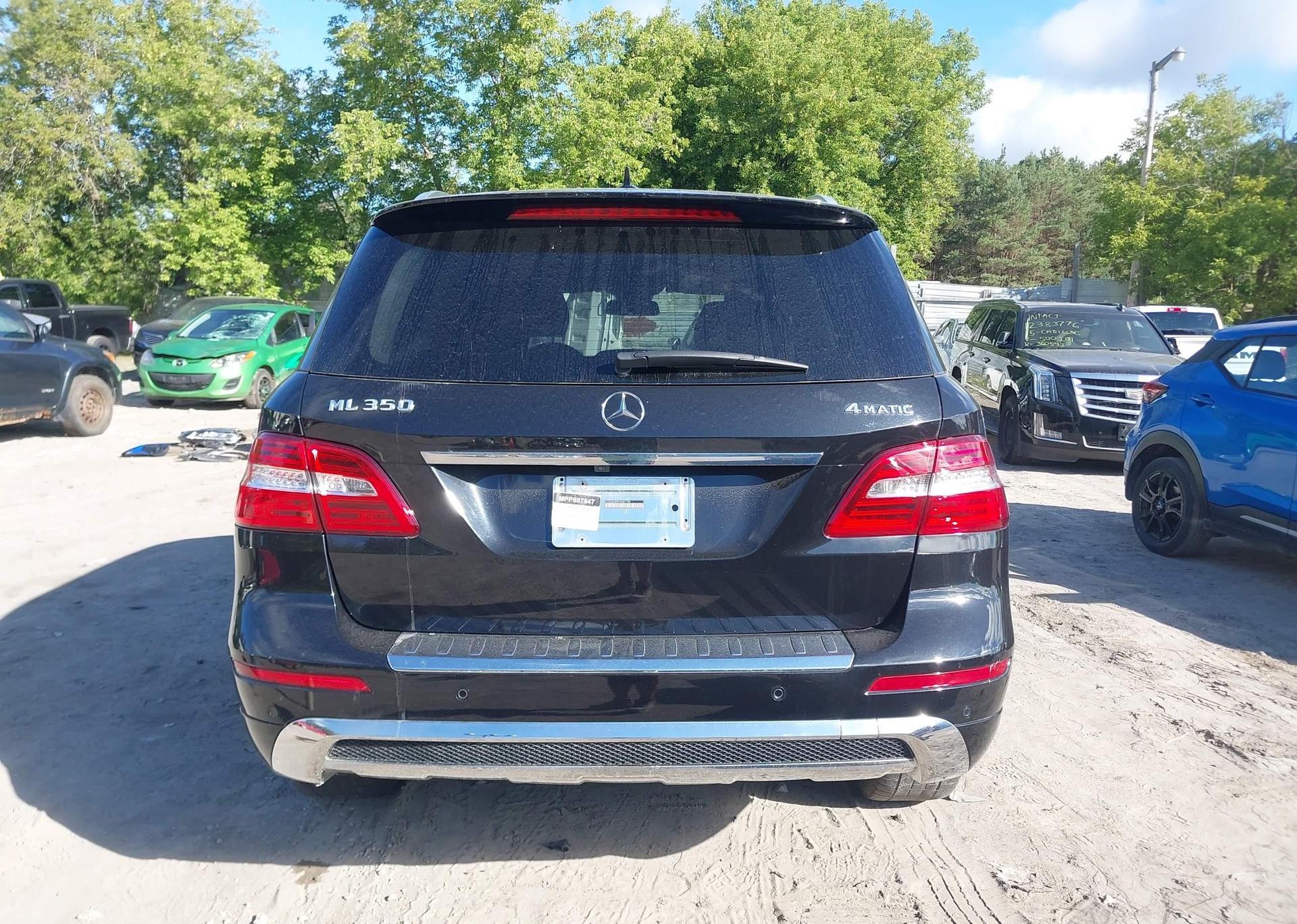 2012 MERCEDES-BENZ ML 350 4MATIC