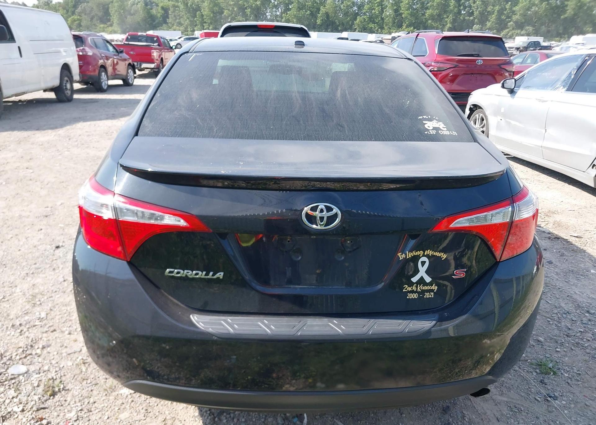 2015 TOYOTA COROLLA S