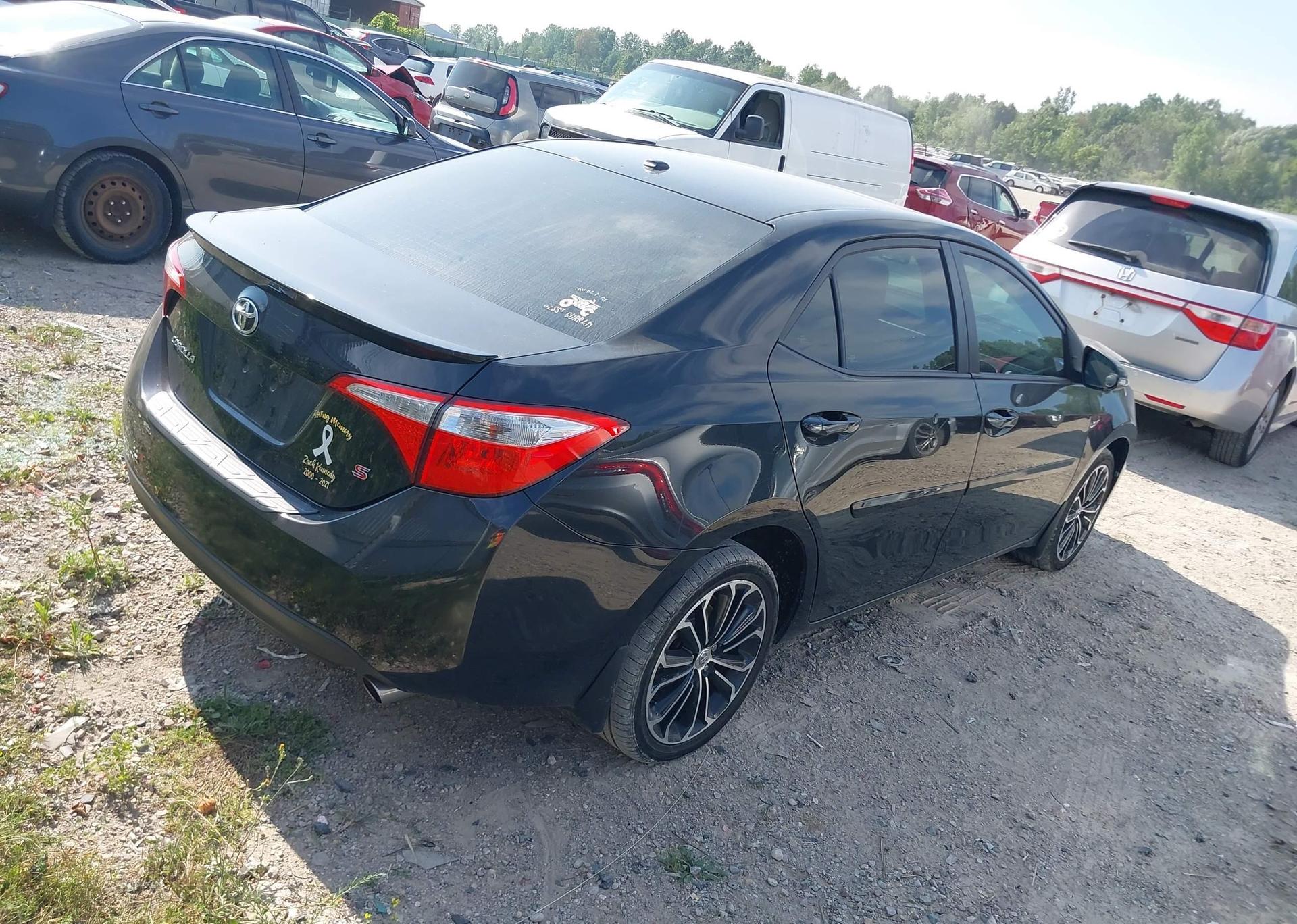 2015 TOYOTA COROLLA S