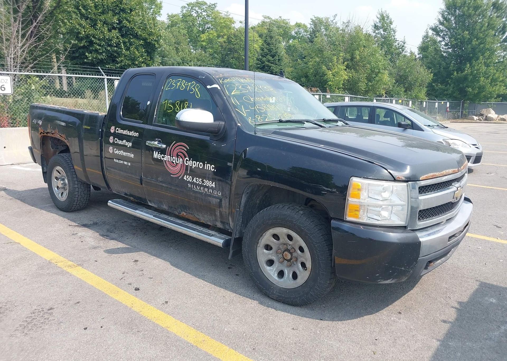 2011 CHEVROLET SILVERADO K1500 LS