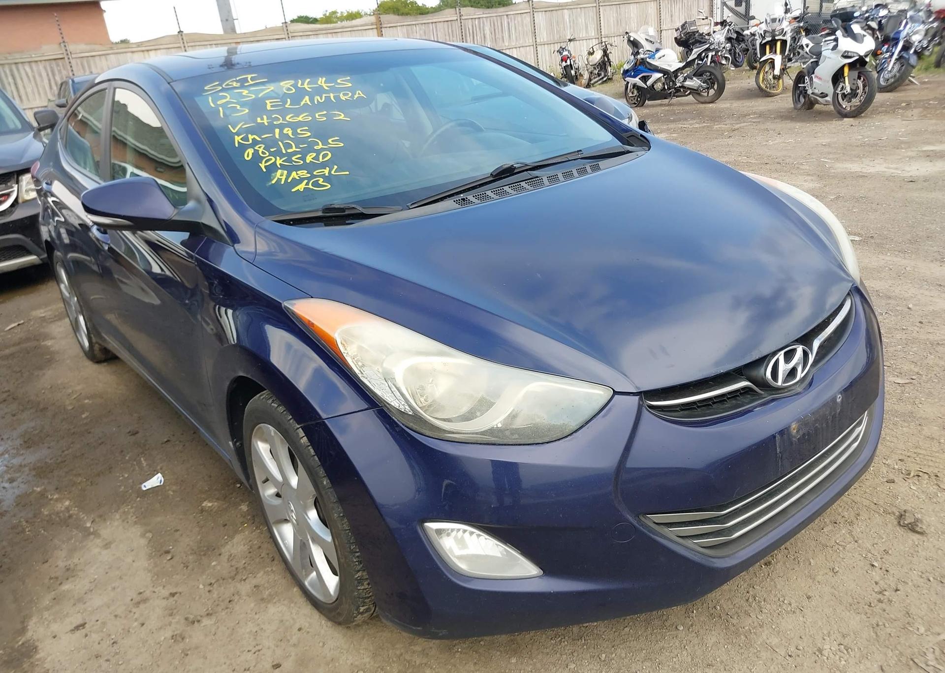 2013 HYUNDAI ELANTRA LIMITED
