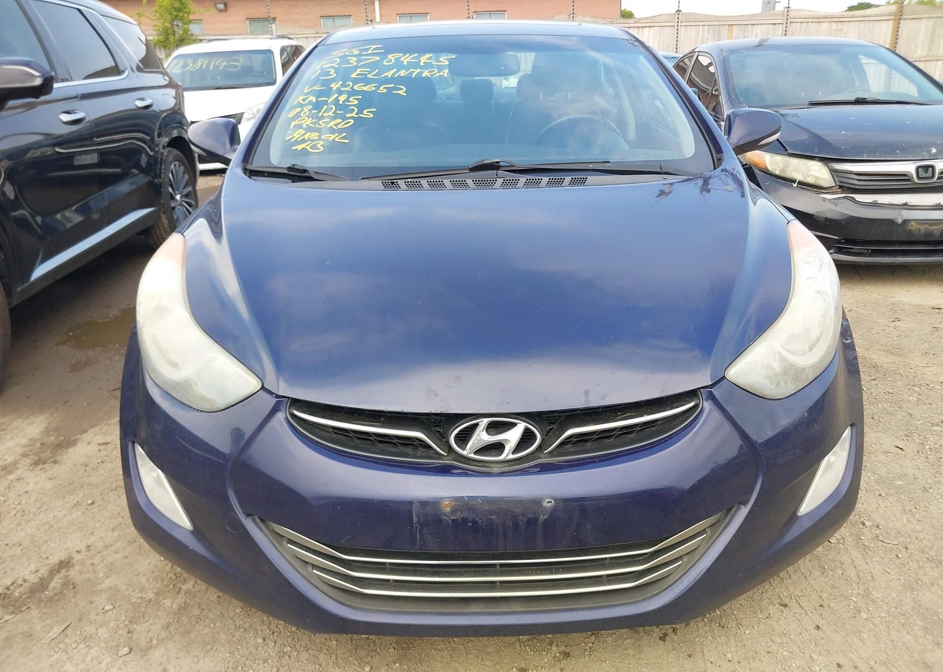 2013 HYUNDAI ELANTRA LIMITED