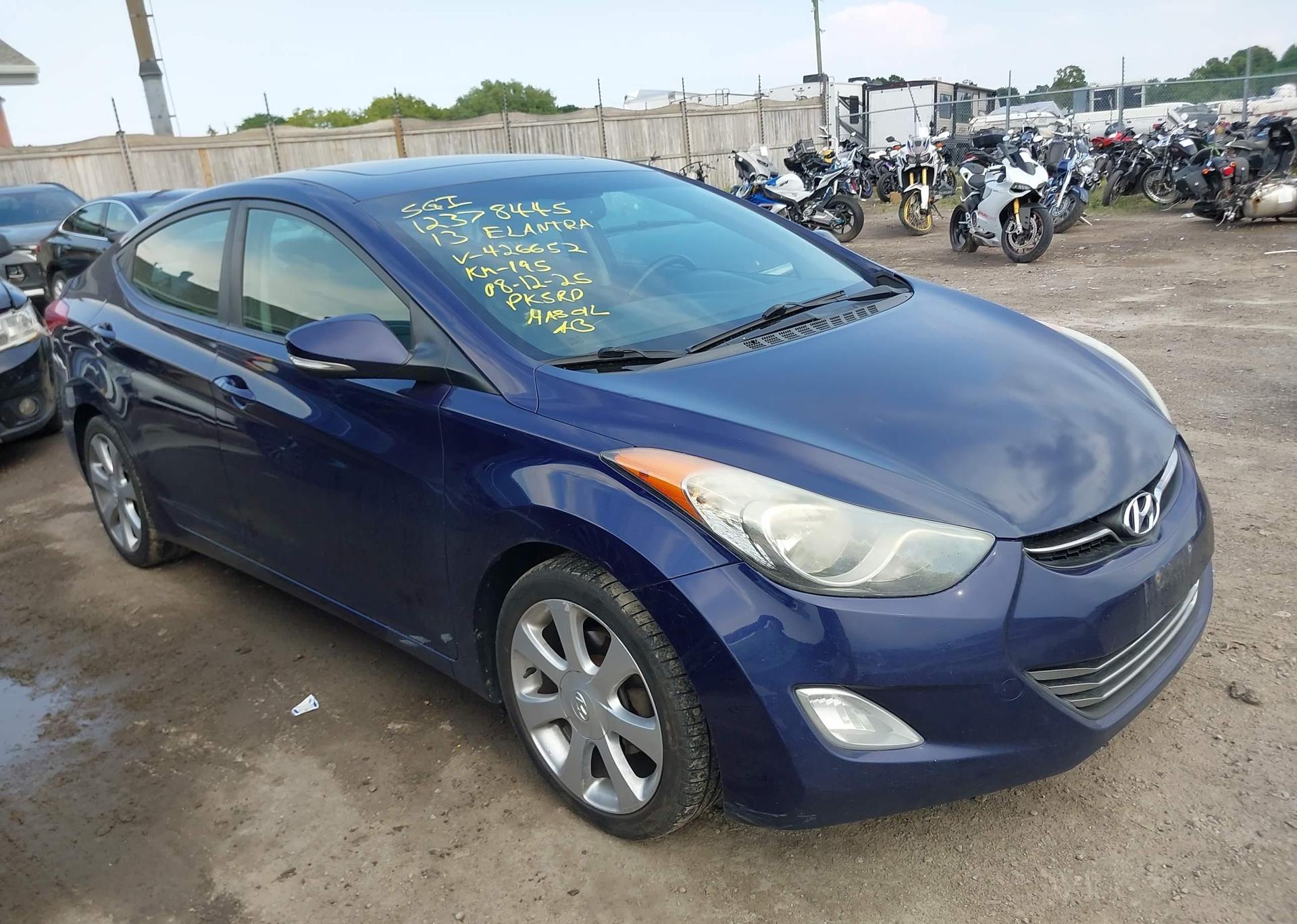 2013 HYUNDAI ELANTRA LIMITED