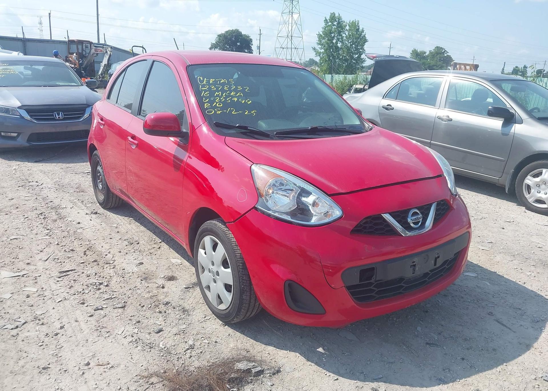 2016 NISSAN MICRA