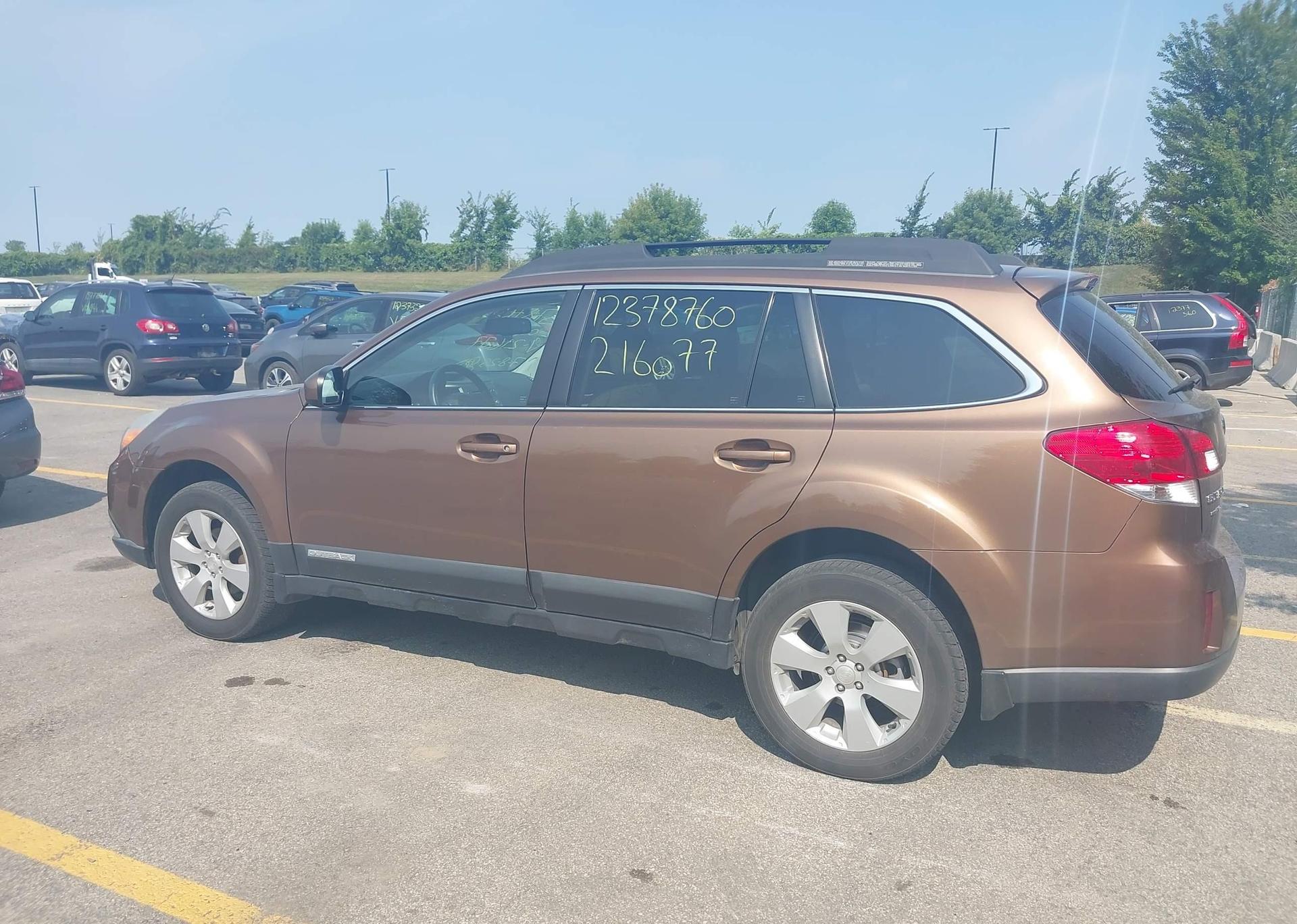 2012 SUBARU OUTBACK 2.5I PREMIUM