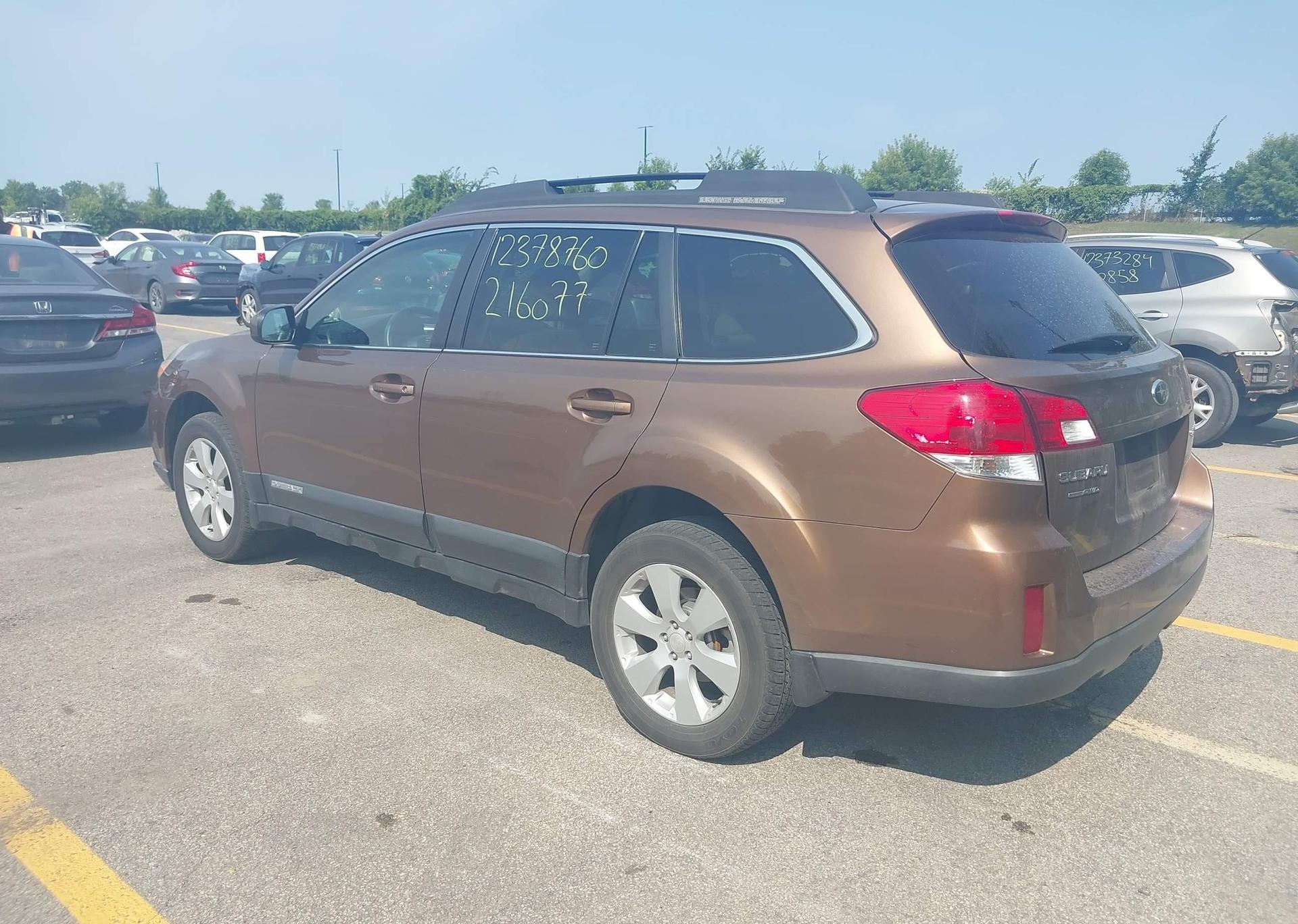 2012 SUBARU OUTBACK 2.5I PREMIUM