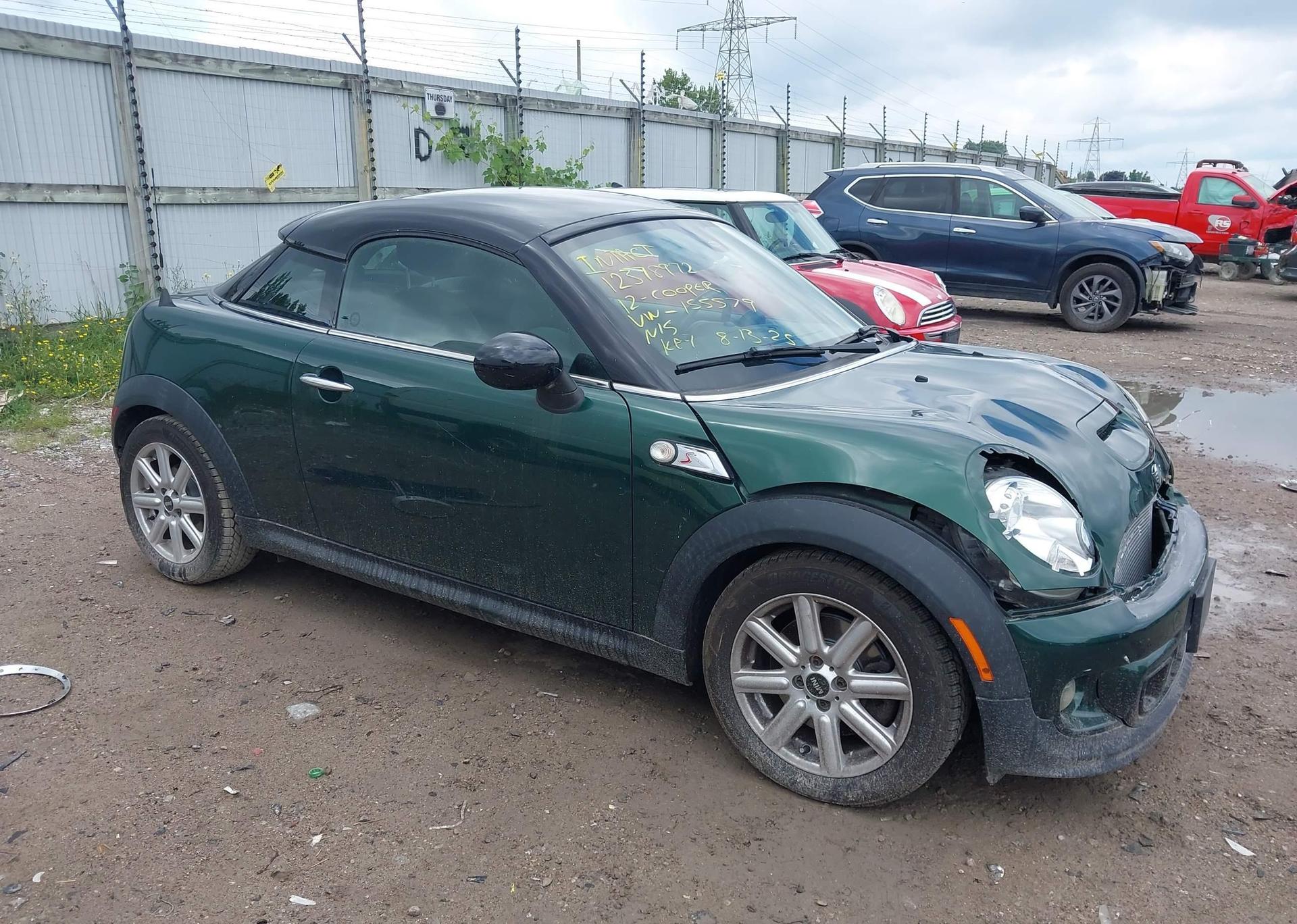2012 MINI COOPER COUPE S