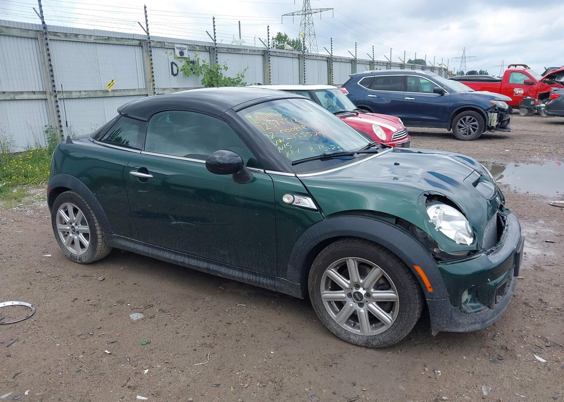 2012 MINI COOPER COUPE S