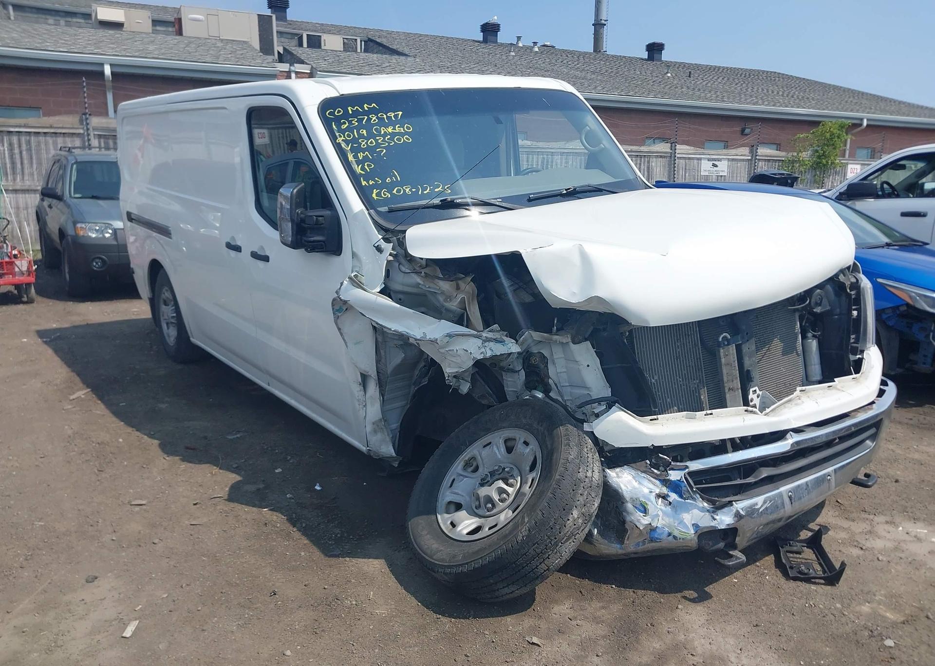 2019 NISSAN NV CARGO NV2500 HD S V8