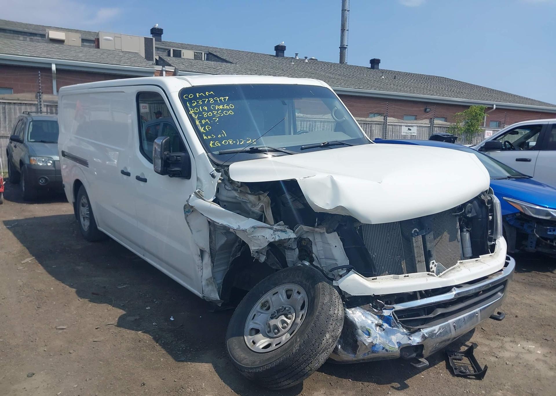 2019 NISSAN NV CARGO NV2500 HD S V8