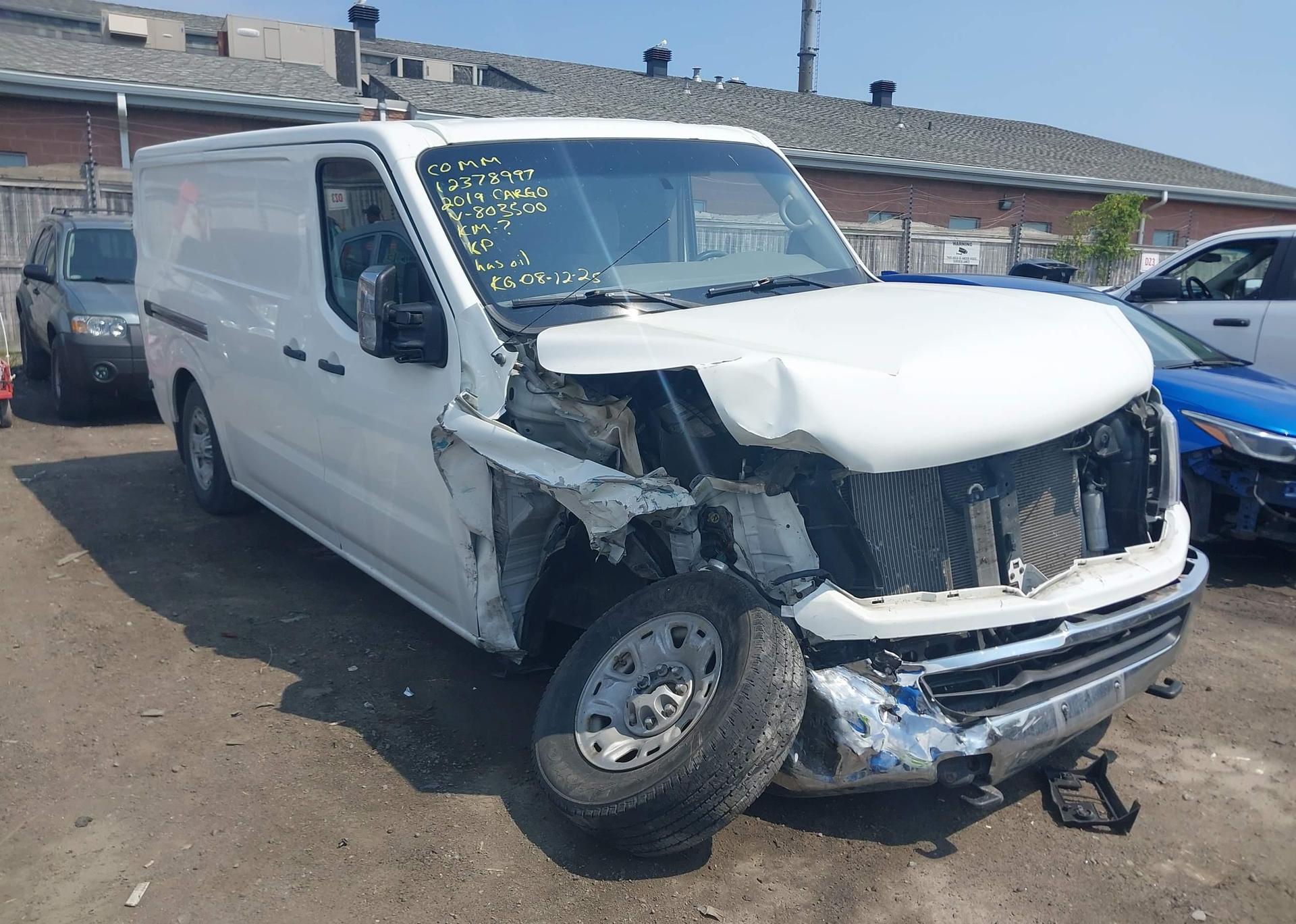 2019 NISSAN NV CARGO NV2500 HD S V8
