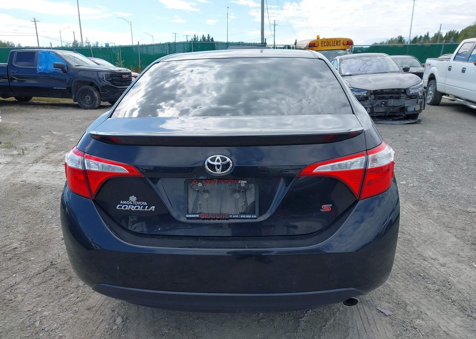 2016 TOYOTA COROLLA S