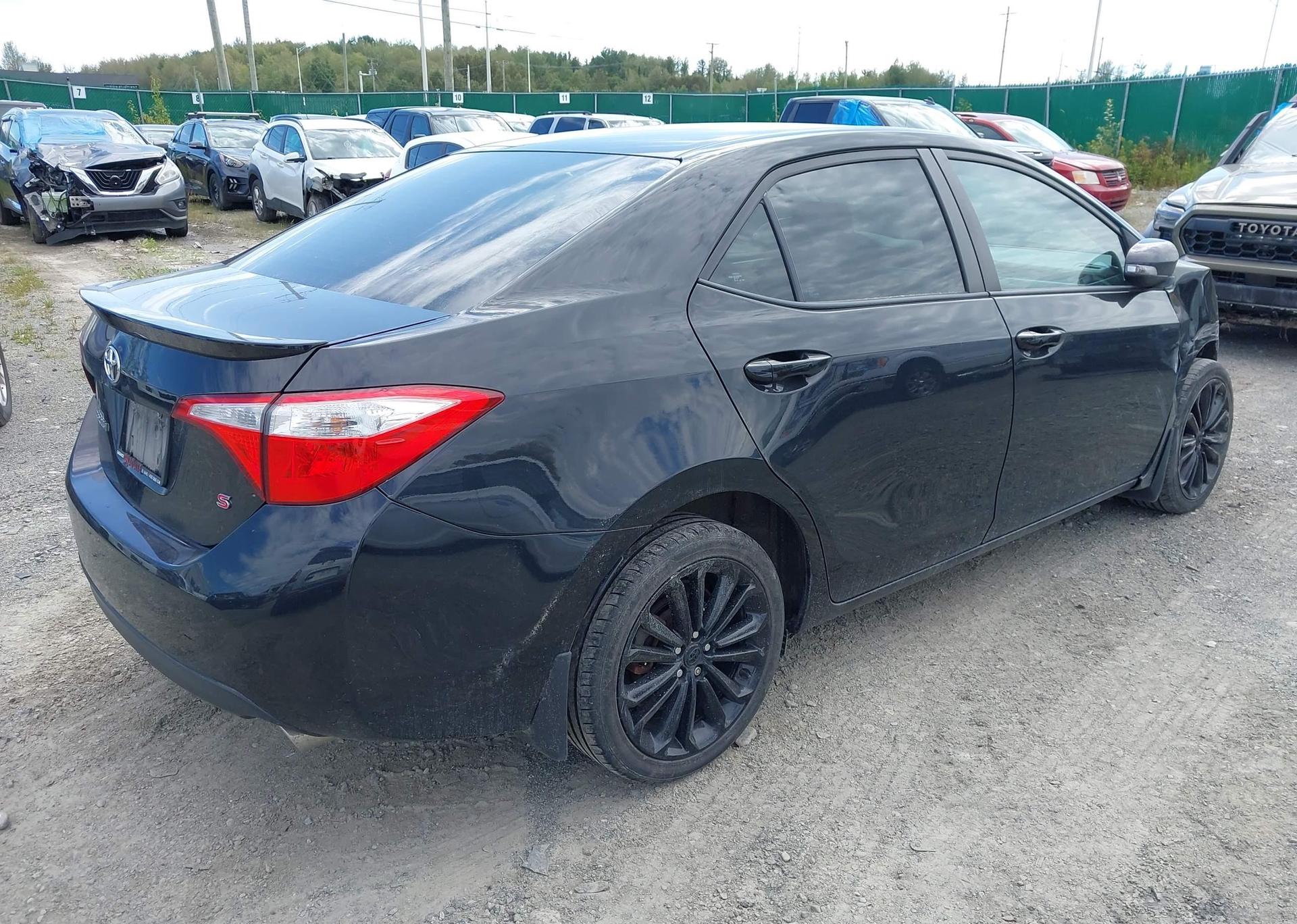2016 TOYOTA COROLLA S